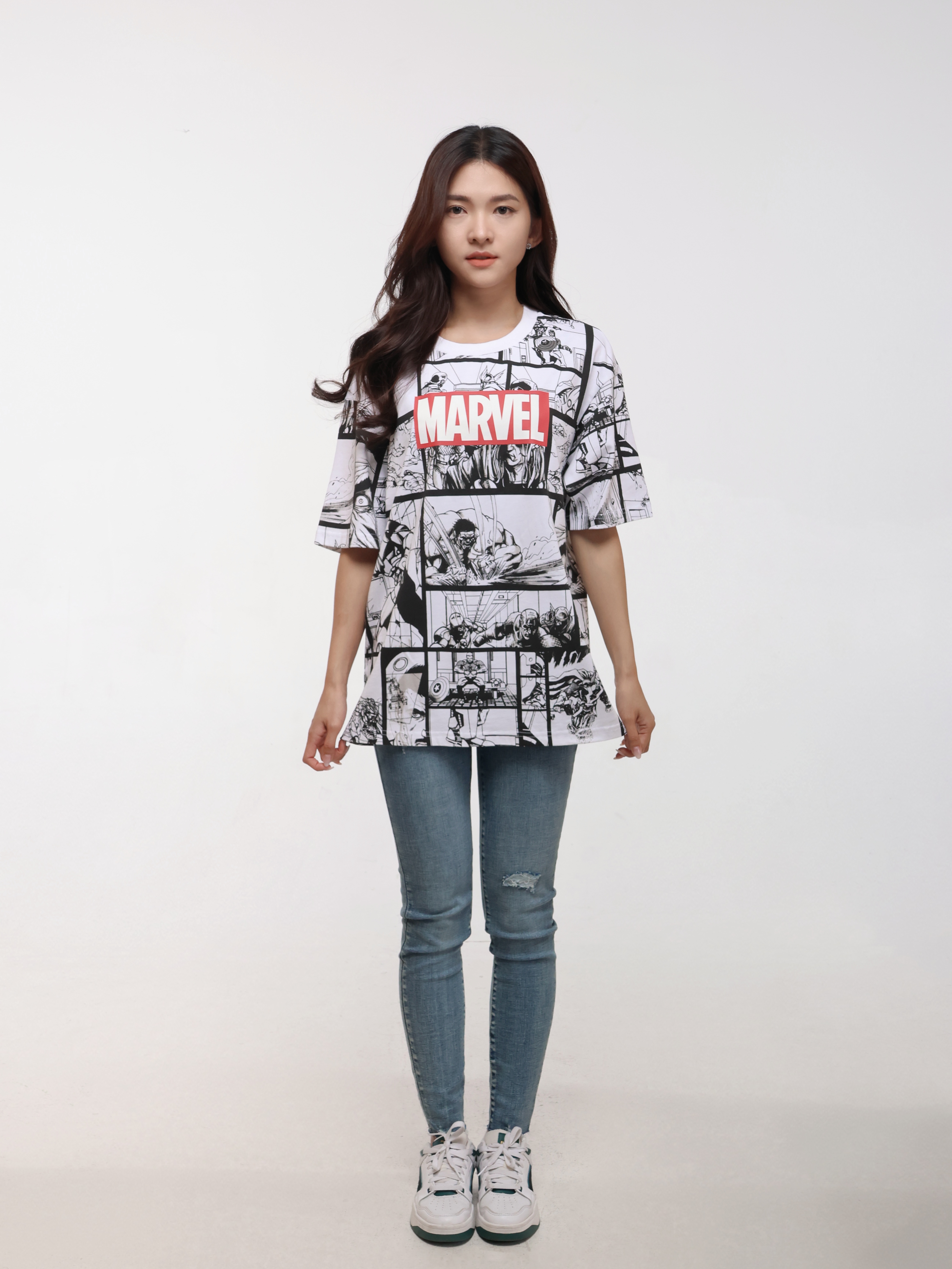 Marvel Comic Men's Knitted T-Shirt (YS30149)