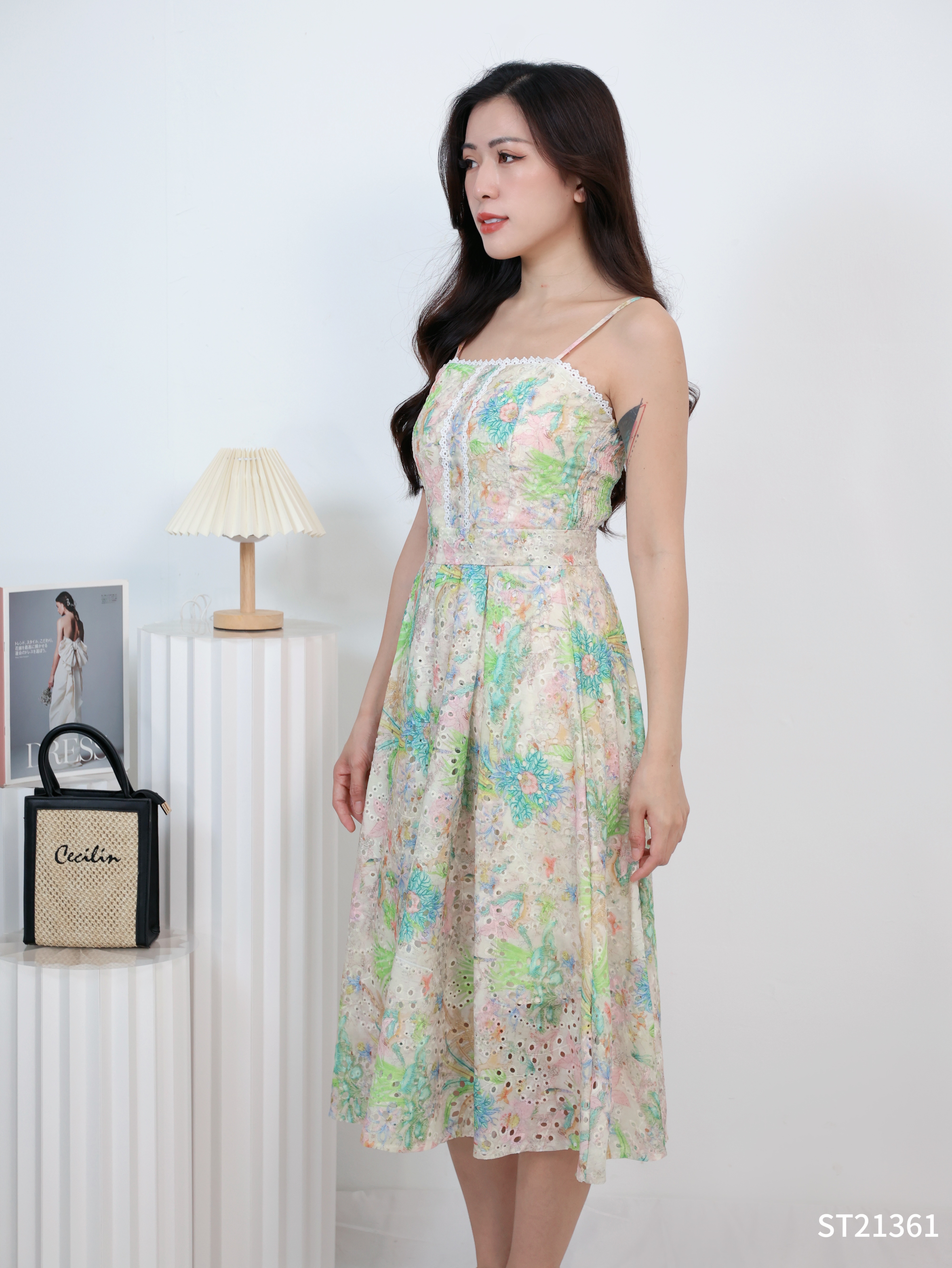 度假风通花设计两件套 (ST21361)