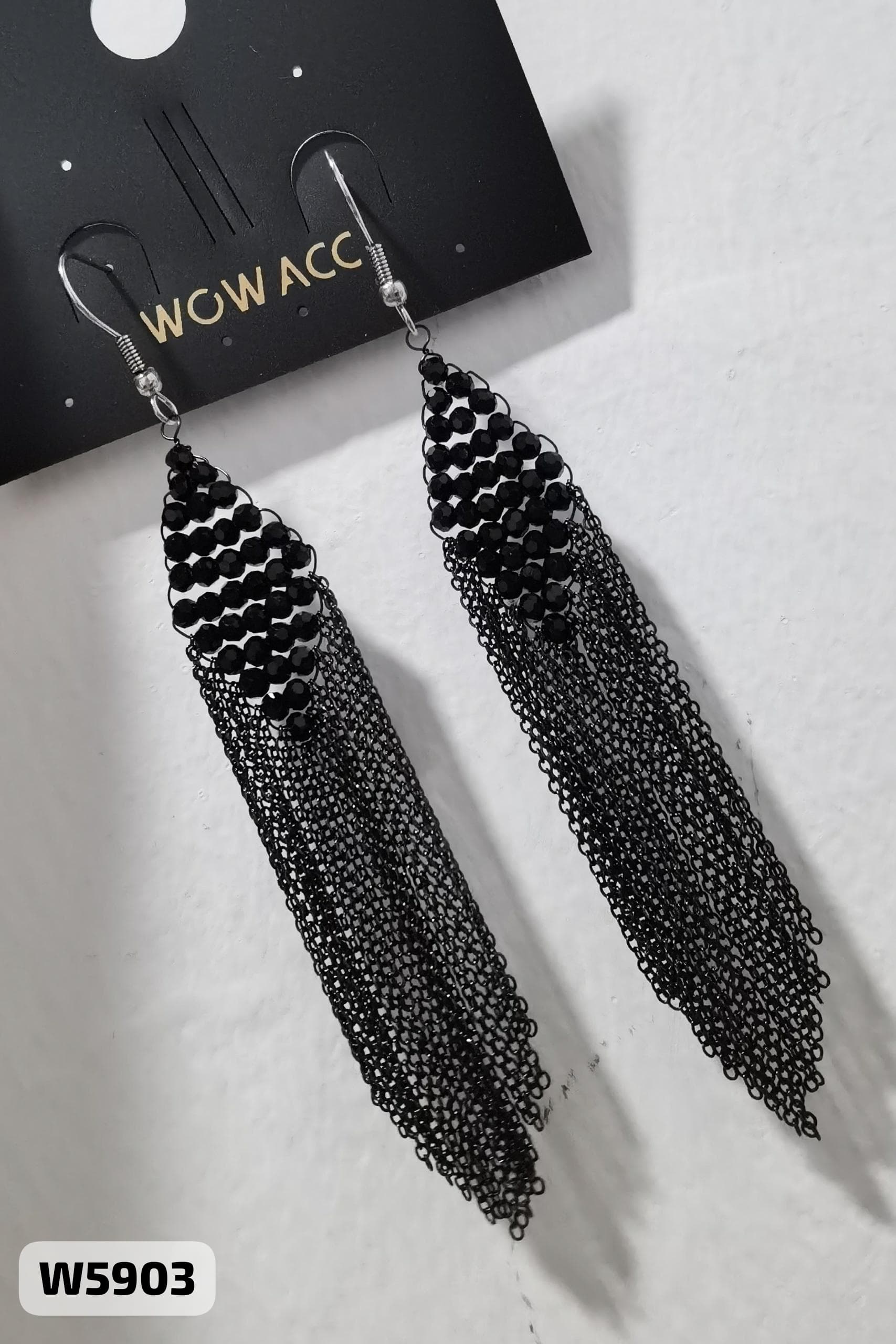 【W5903】06-Non-silver pin earrings-BM71