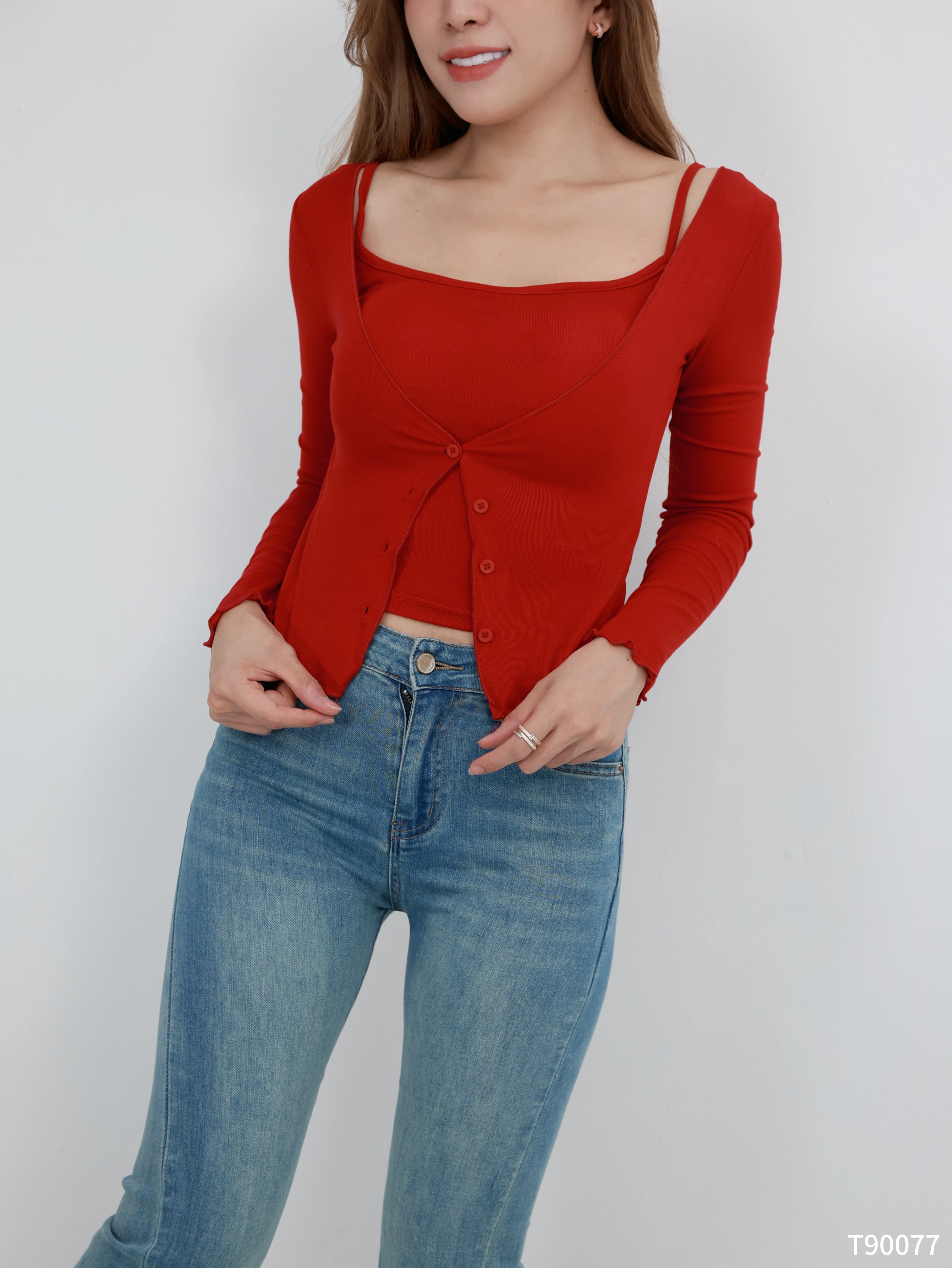 【LBP独家】时尚百搭两件套 (T90077)-La'Belle Fashion Boutique Sdn Bhd