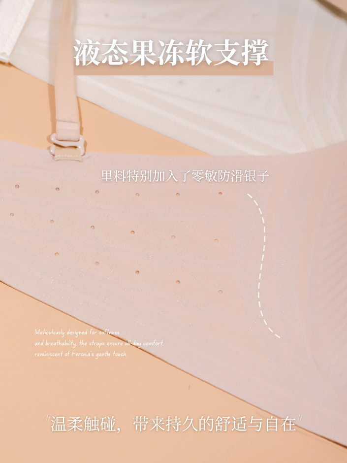 【Feronia】两穿防滑设计一体式无痕Bra（4327）