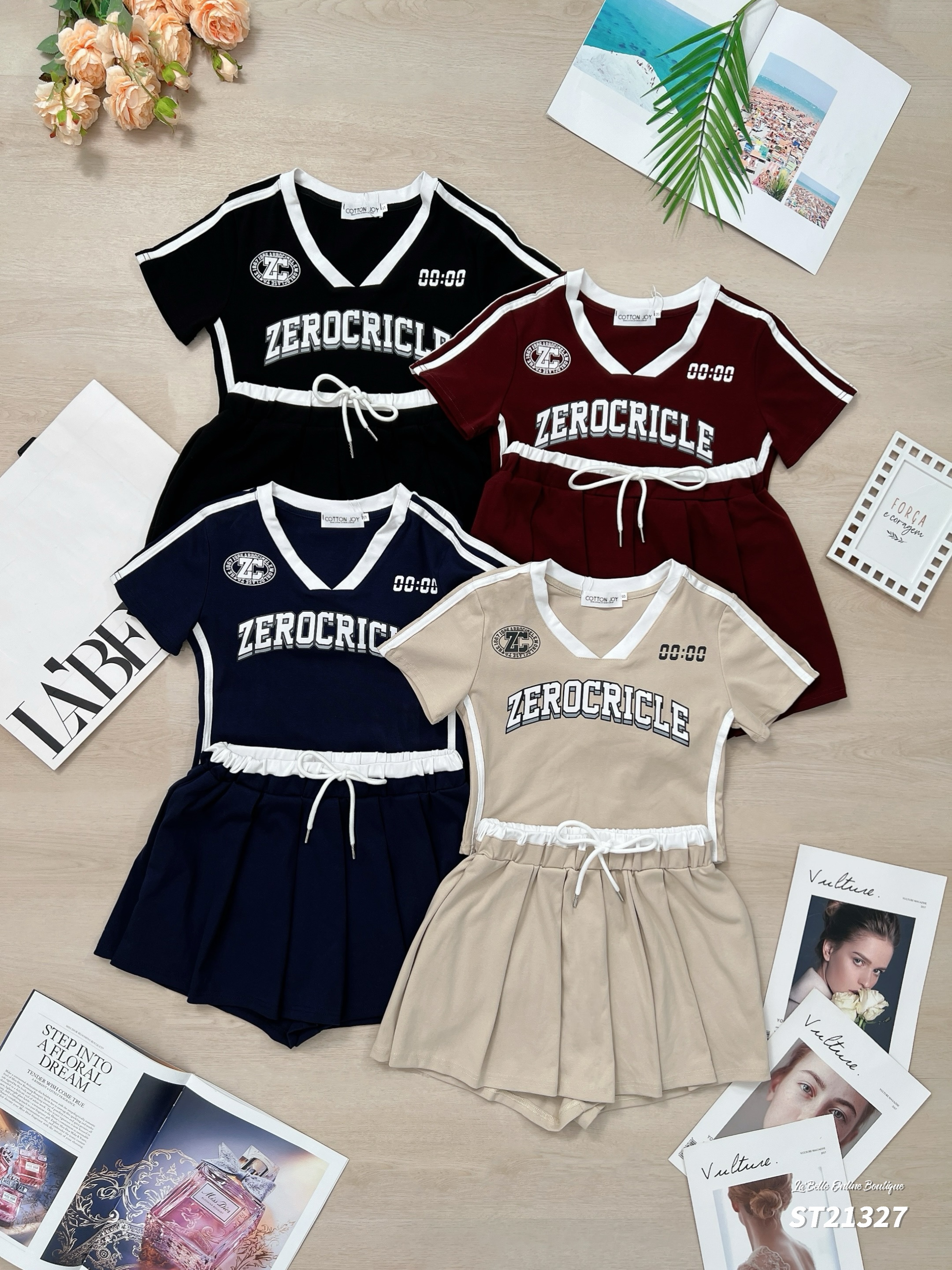 休闲运动风两件套 (ST21327)