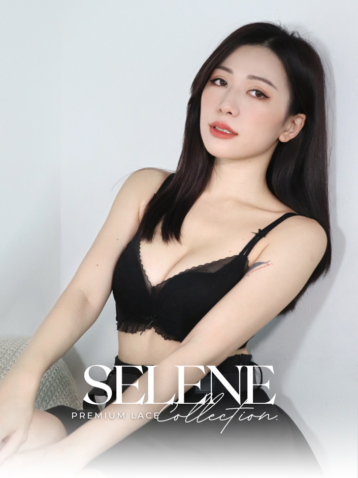【Selene】纯欲甜美少女系无钢圈中厚款胸罩瑟玲（4264）
