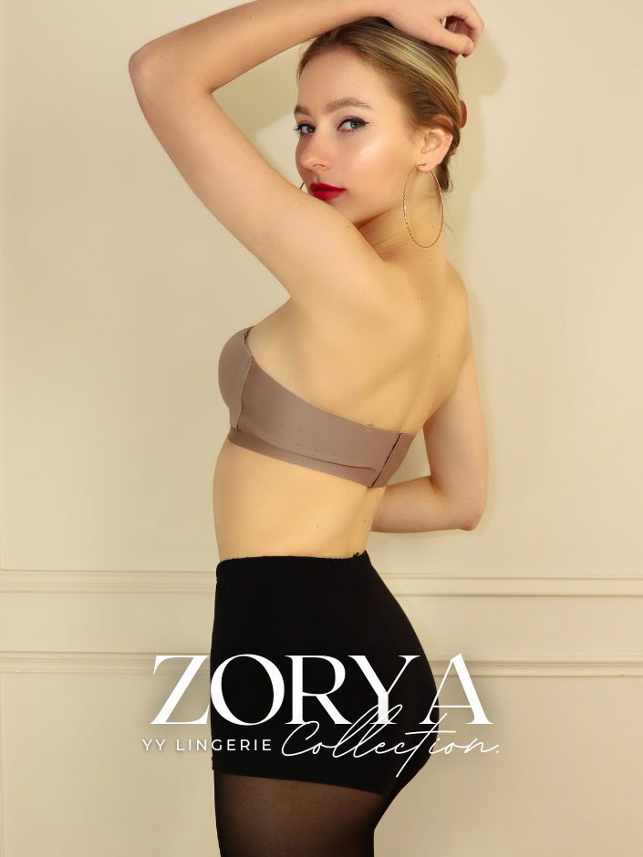 【Zorya】两穿3D提拉防滑无痕平口Bra (4311)