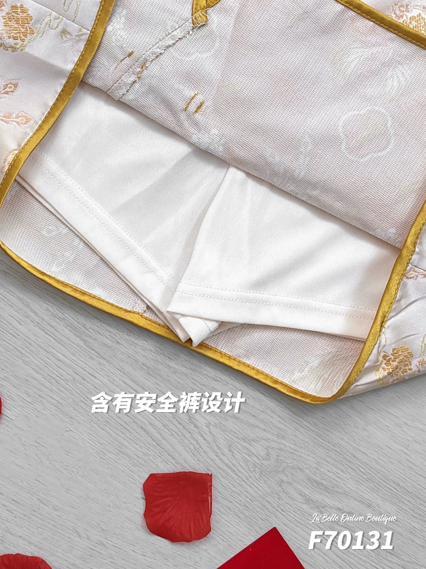 【LBP亲子系列-凤舞云霞】时尚改良版凤凰图旗袍两件套【妈妈款】 (F70131)-La'Belle Fashion Boutique Sdn Bhd