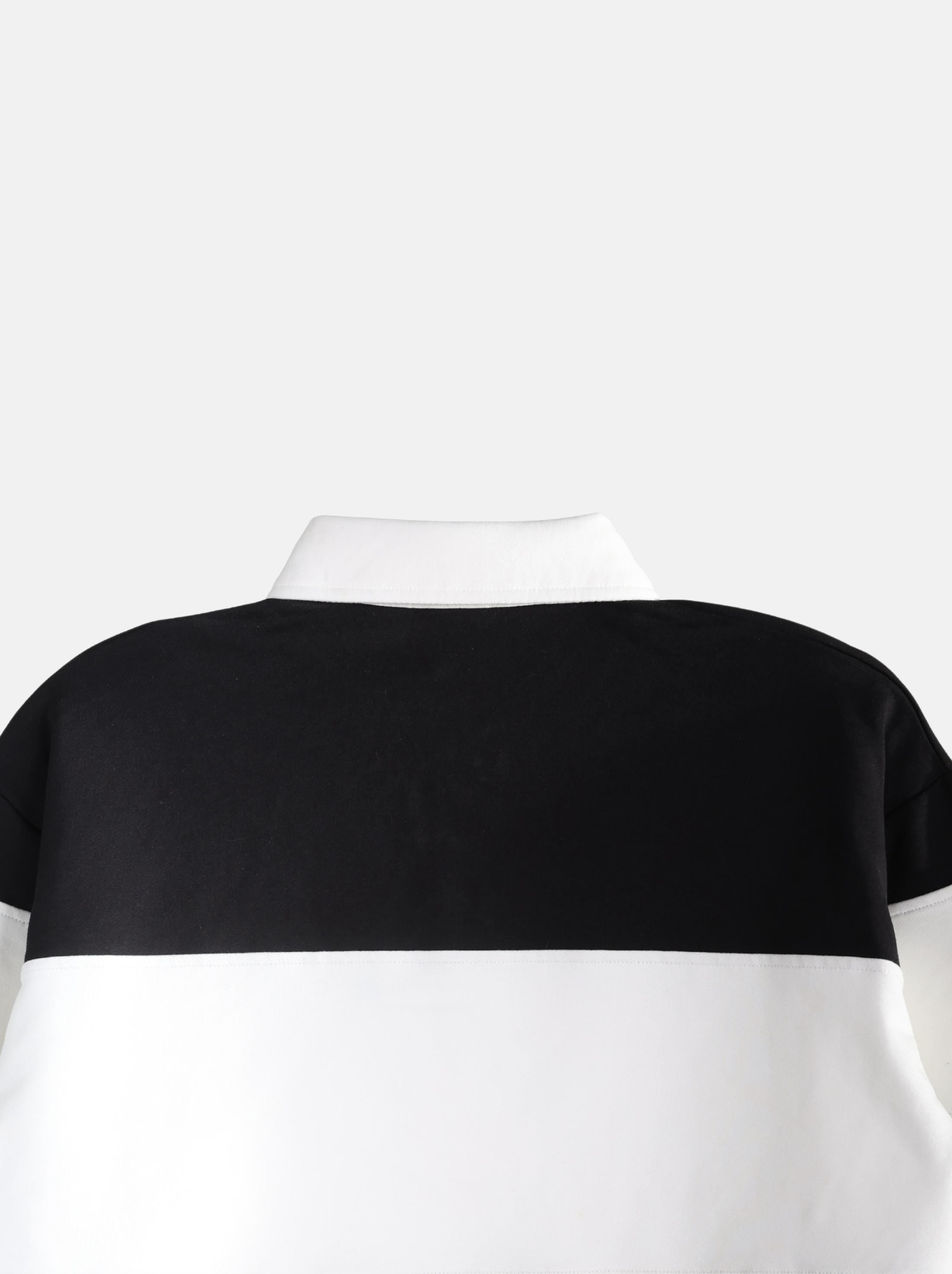 Women's Drop Shoulder Knit Sweater with Contrast Stripes (YS30137)