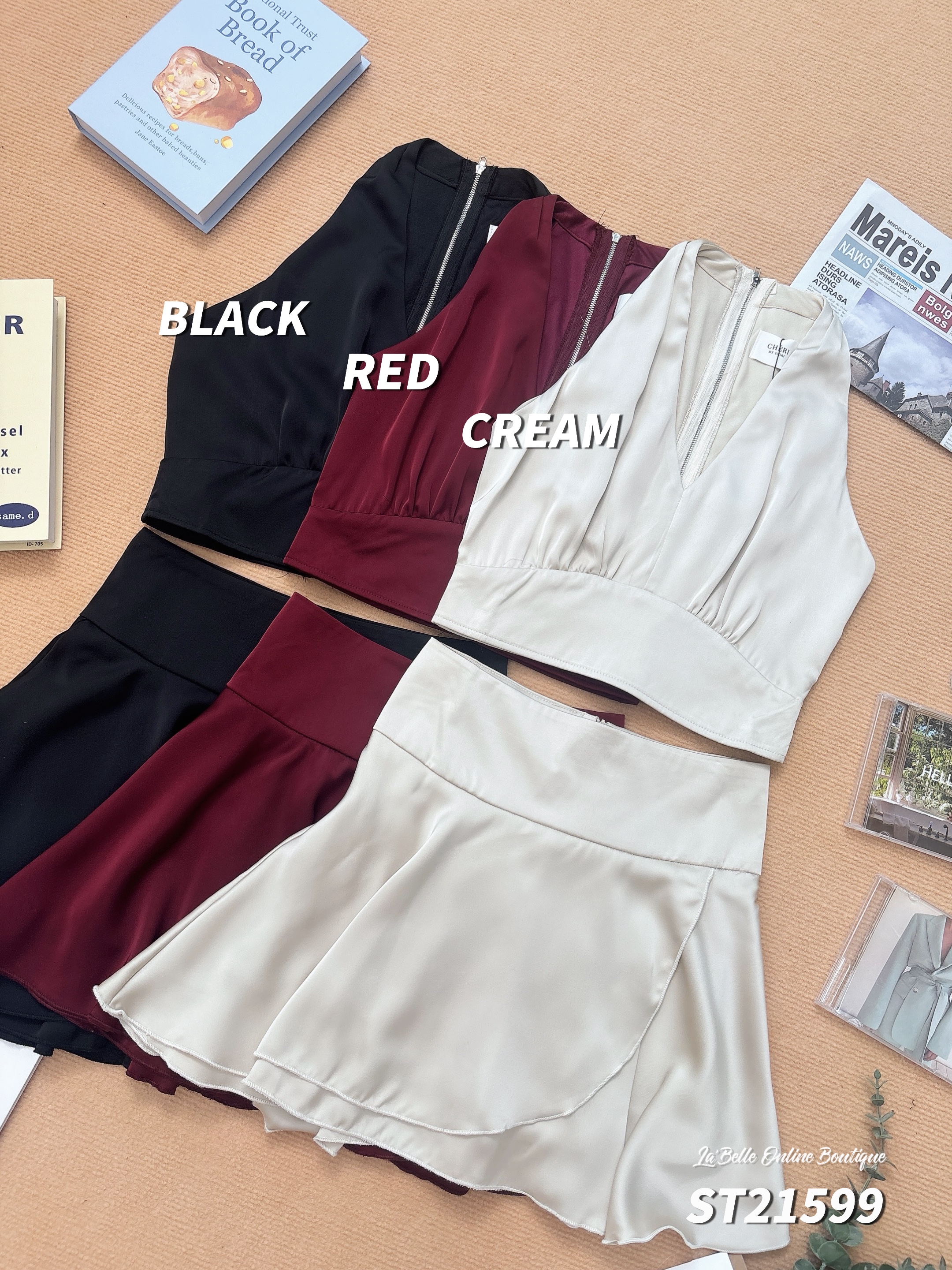 高级感御姐两件套 (ST21599)