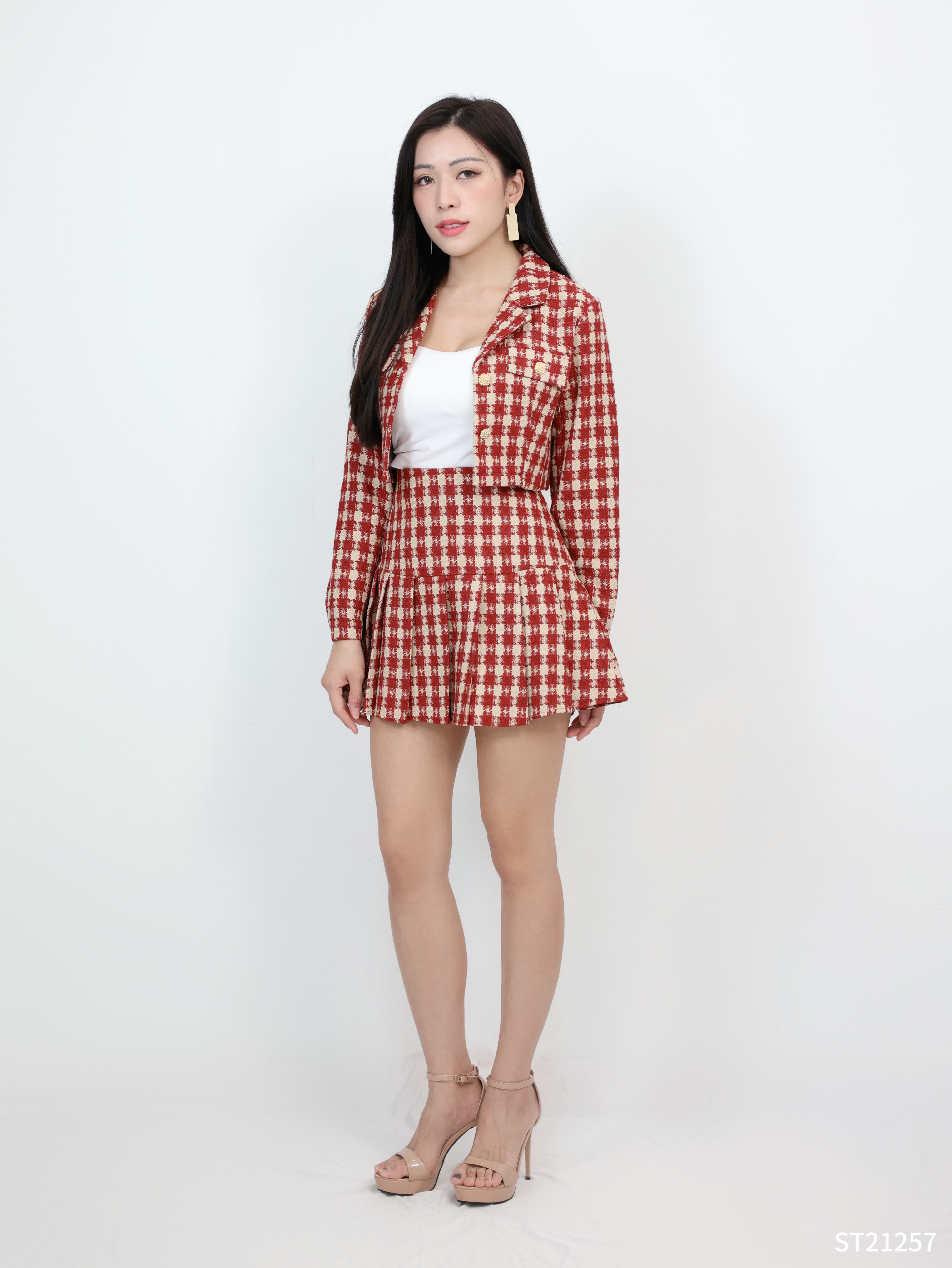 【LBP独家】高端减龄小香风两件套 (ST21257)-La'Belle Fashion Boutique Sdn Bhd