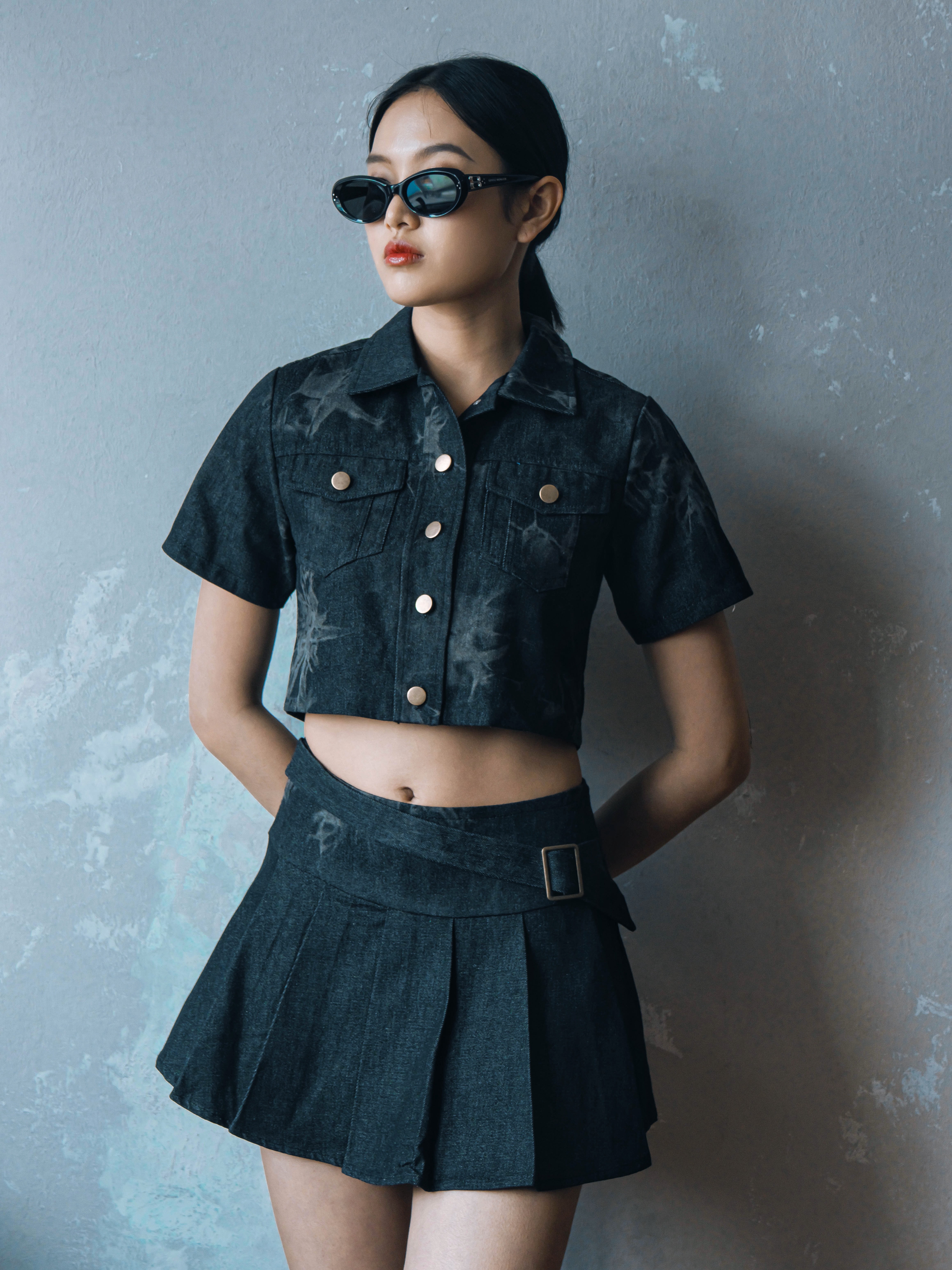 【预购PRE-ORDER】【LBP 独家情侣款系列】独特扎染牛仔两件套 (ST21554)