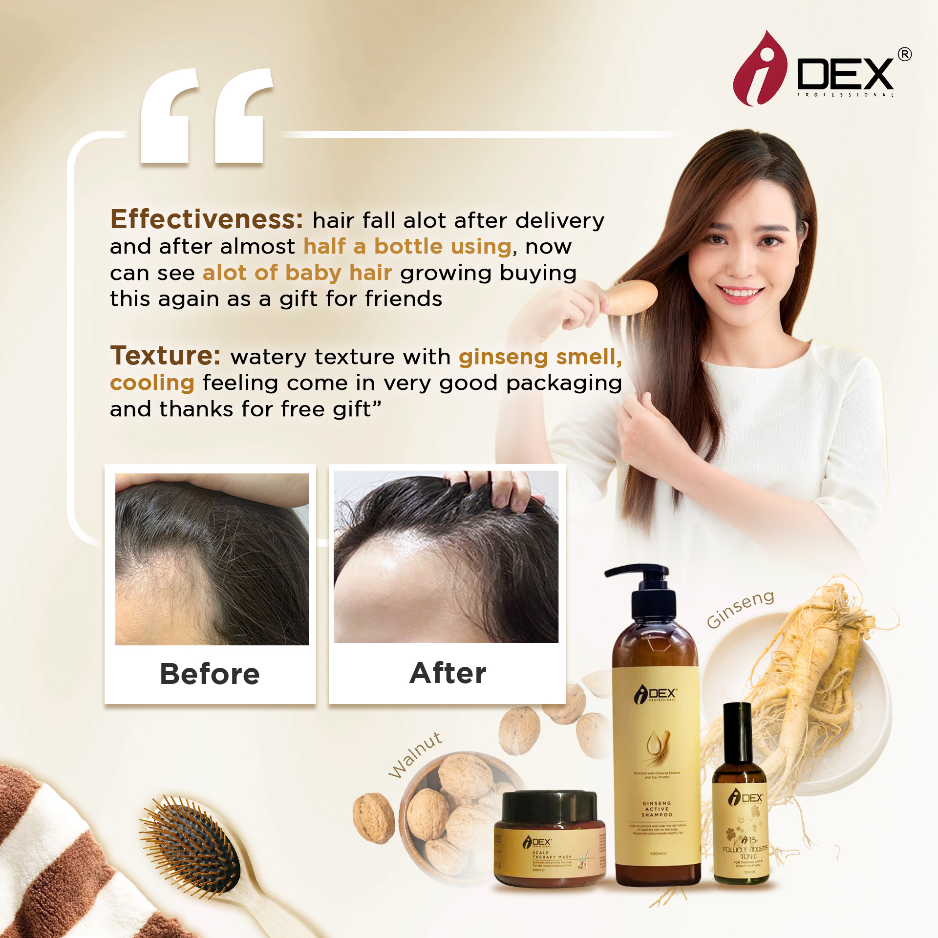 ID0018 IDEX Scalp Therapy 3 in 1 Package