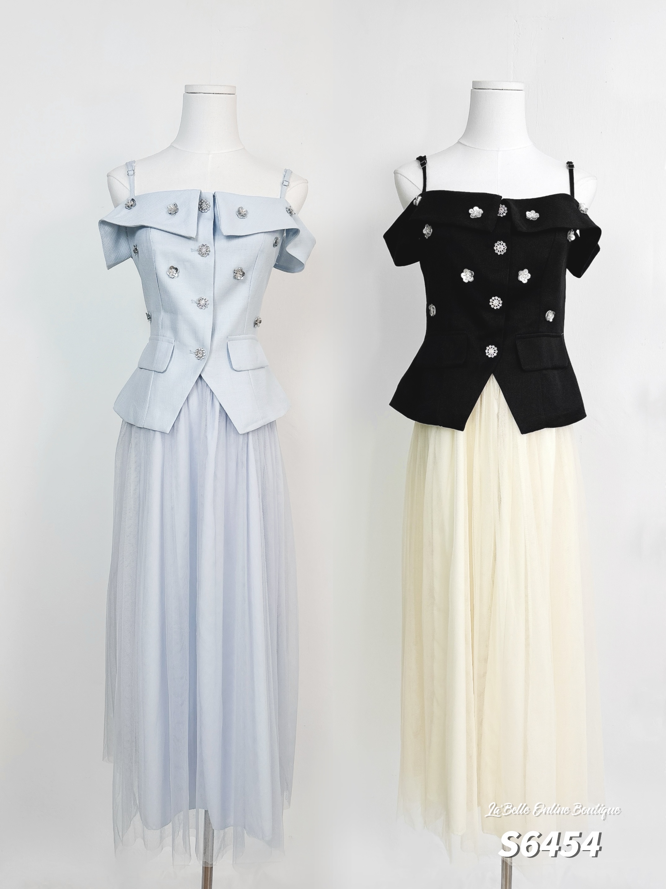 时尚轻奢两件套 (S6454)