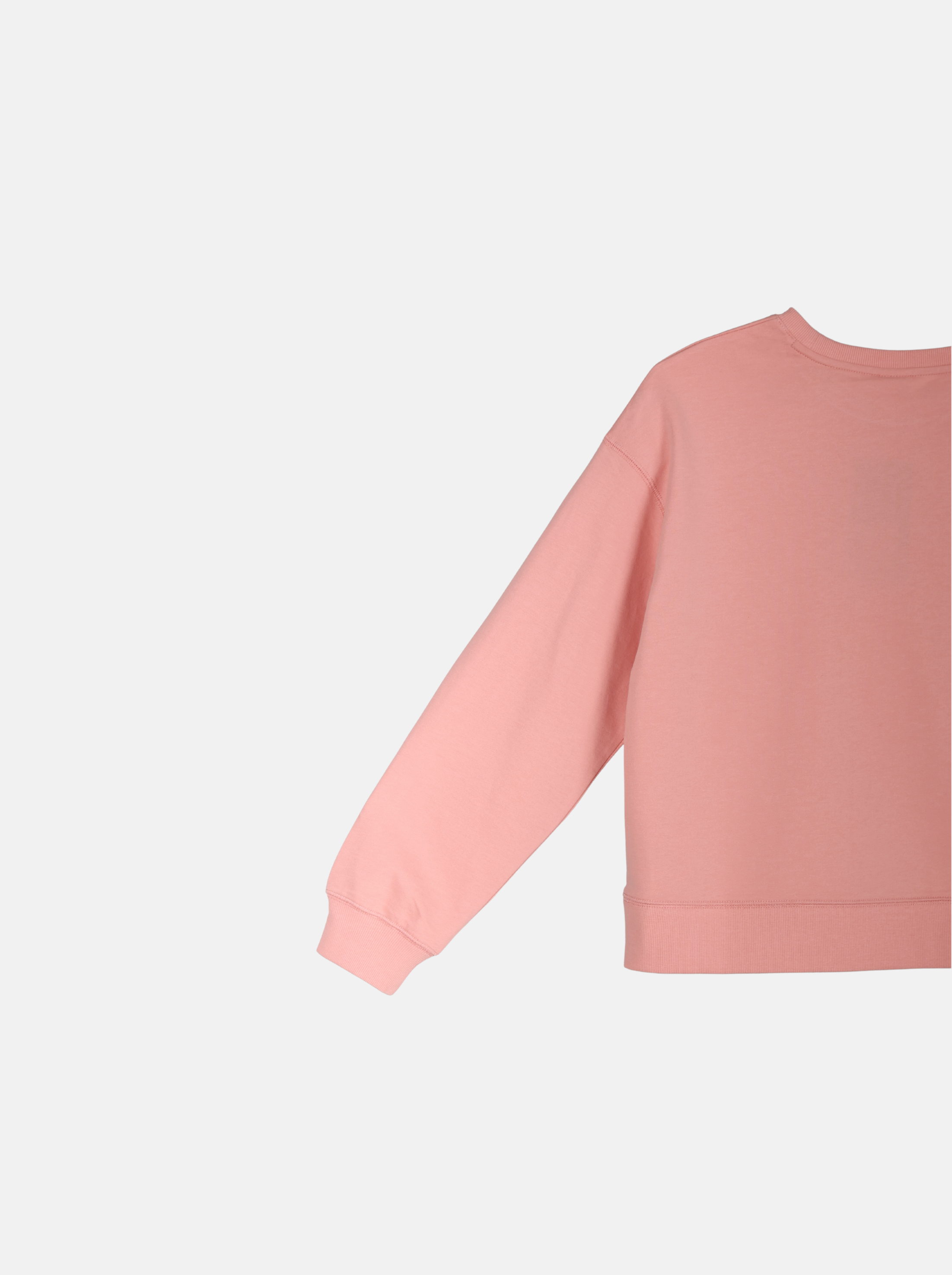 Women's Oversized Knitted Sweatshirt with "DASHING" Print (YS30144)