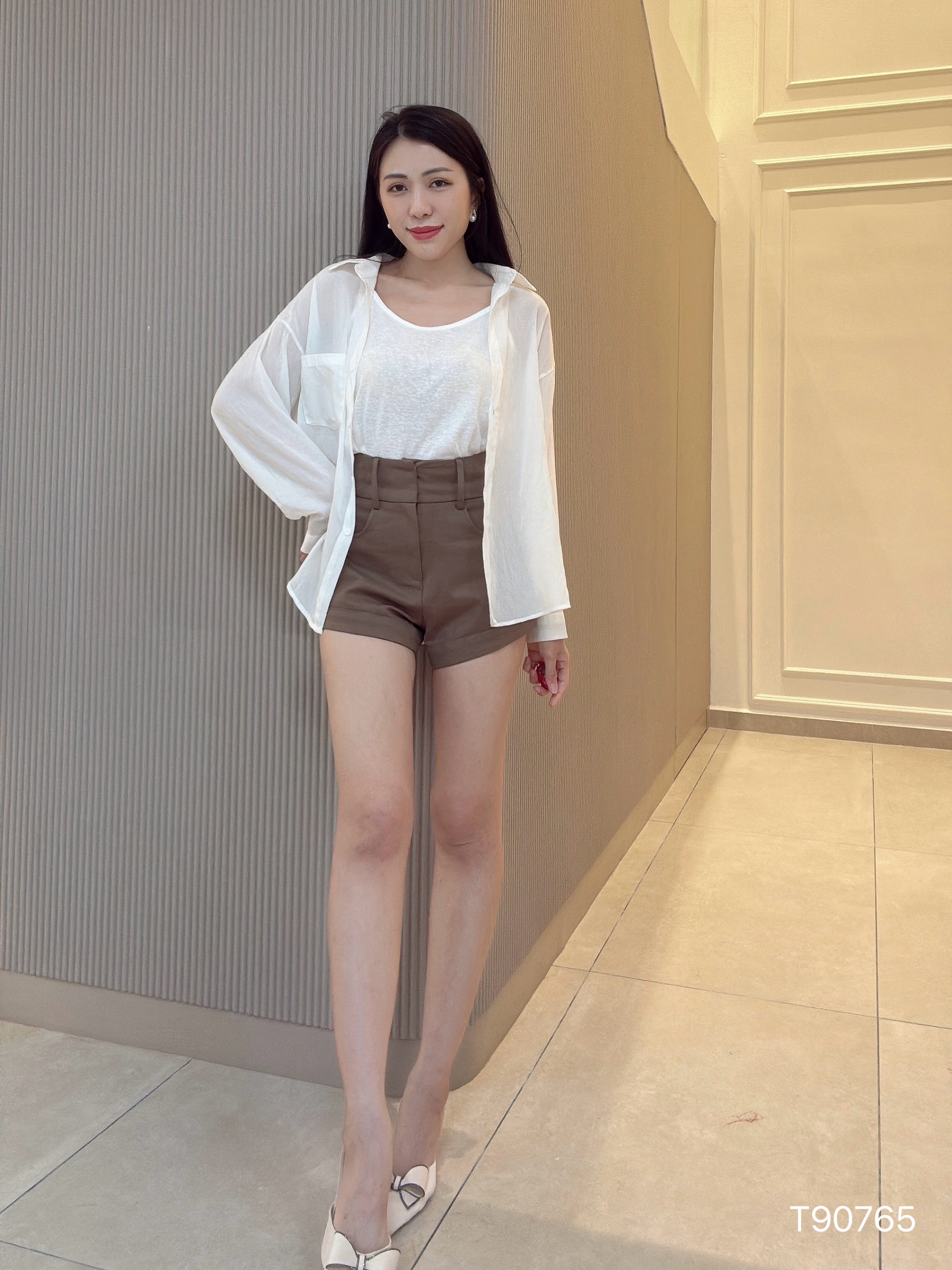 慵懒风百搭两件套 (T90765)