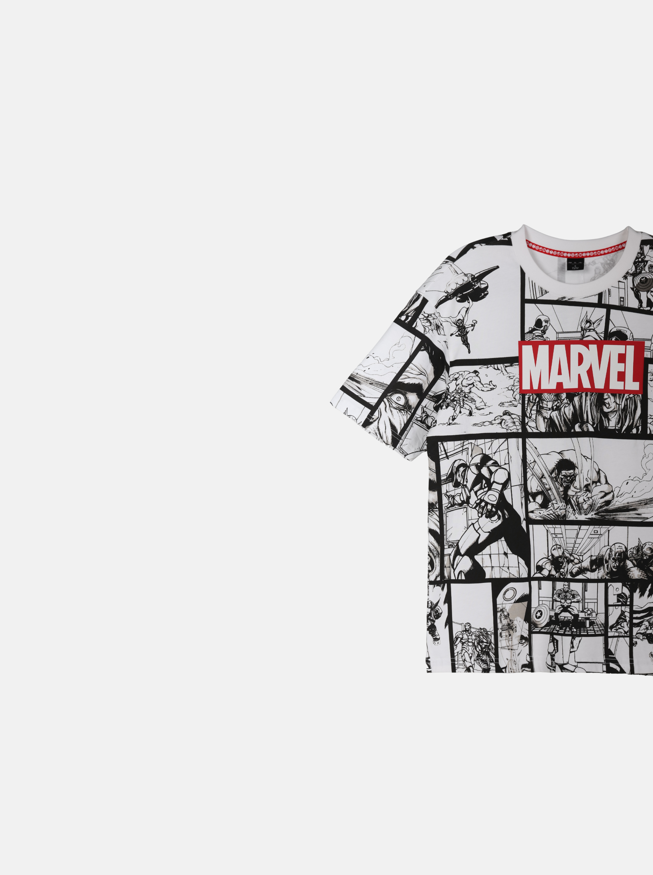 Marvel Comic Men's Knitted T-Shirt (YS30149)