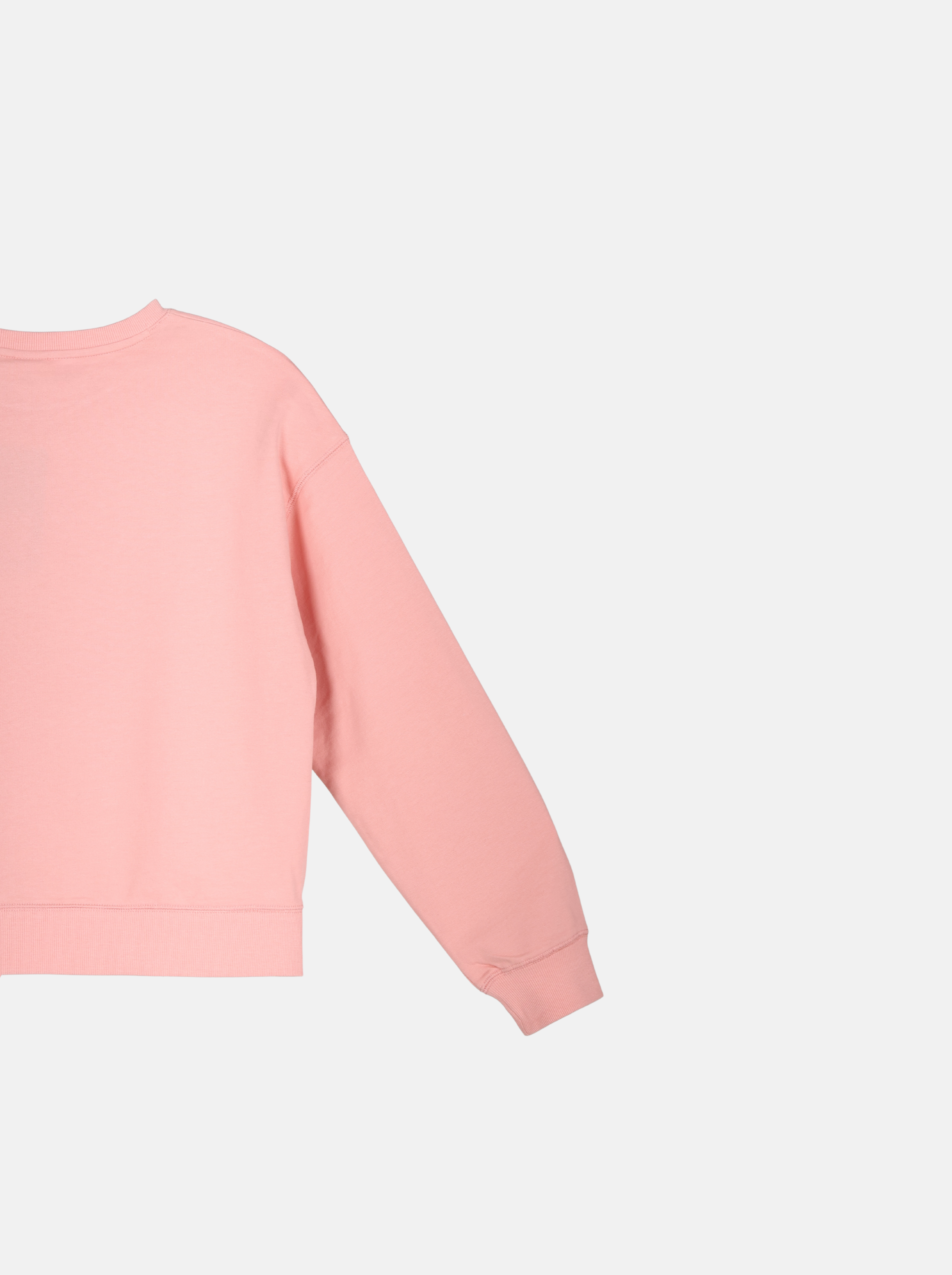 Women's Oversized Knitted Sweatshirt with "DASHING" Print (YS30144)