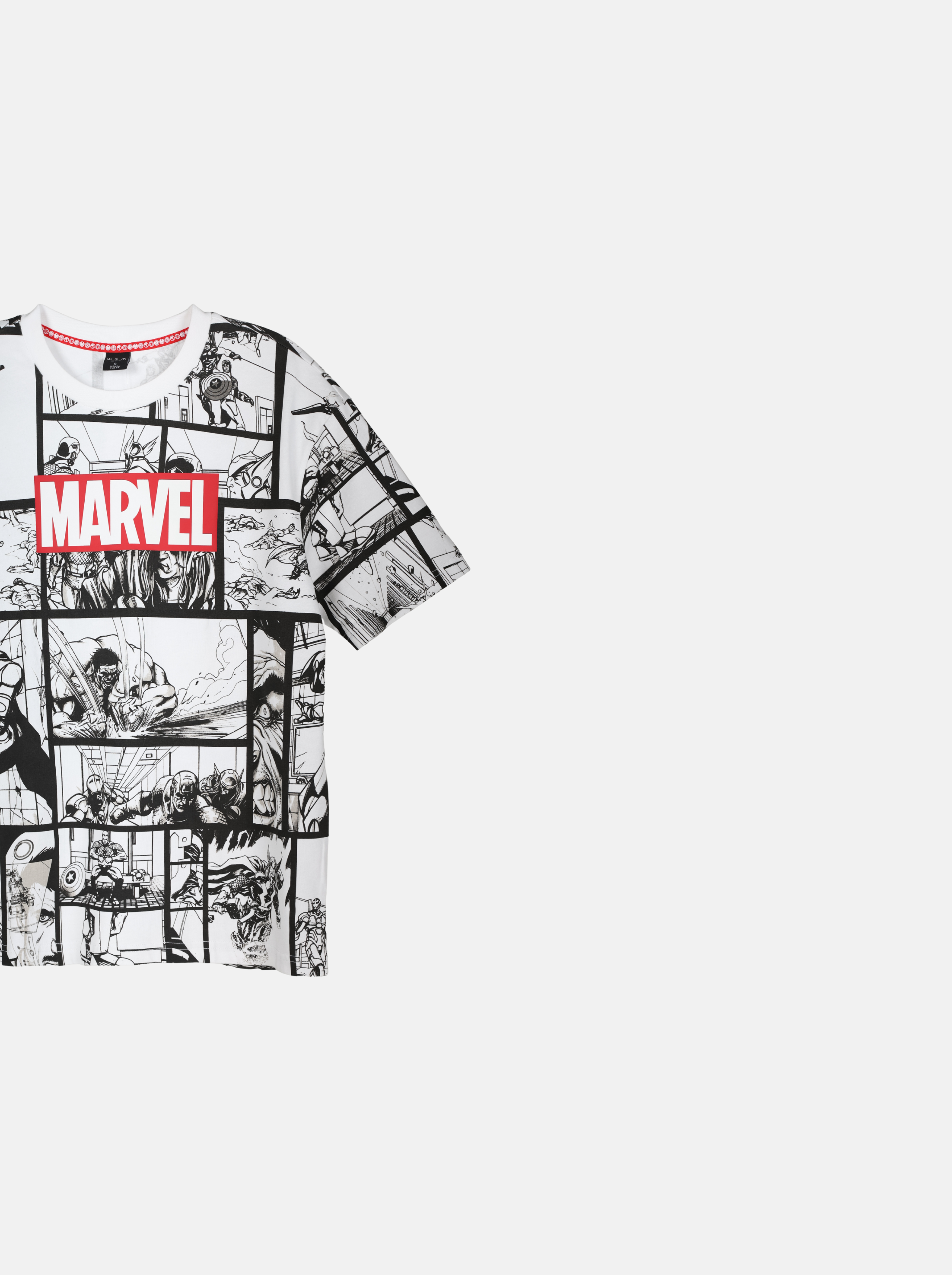Marvel Comic Men's Knitted T-Shirt (YS30149)