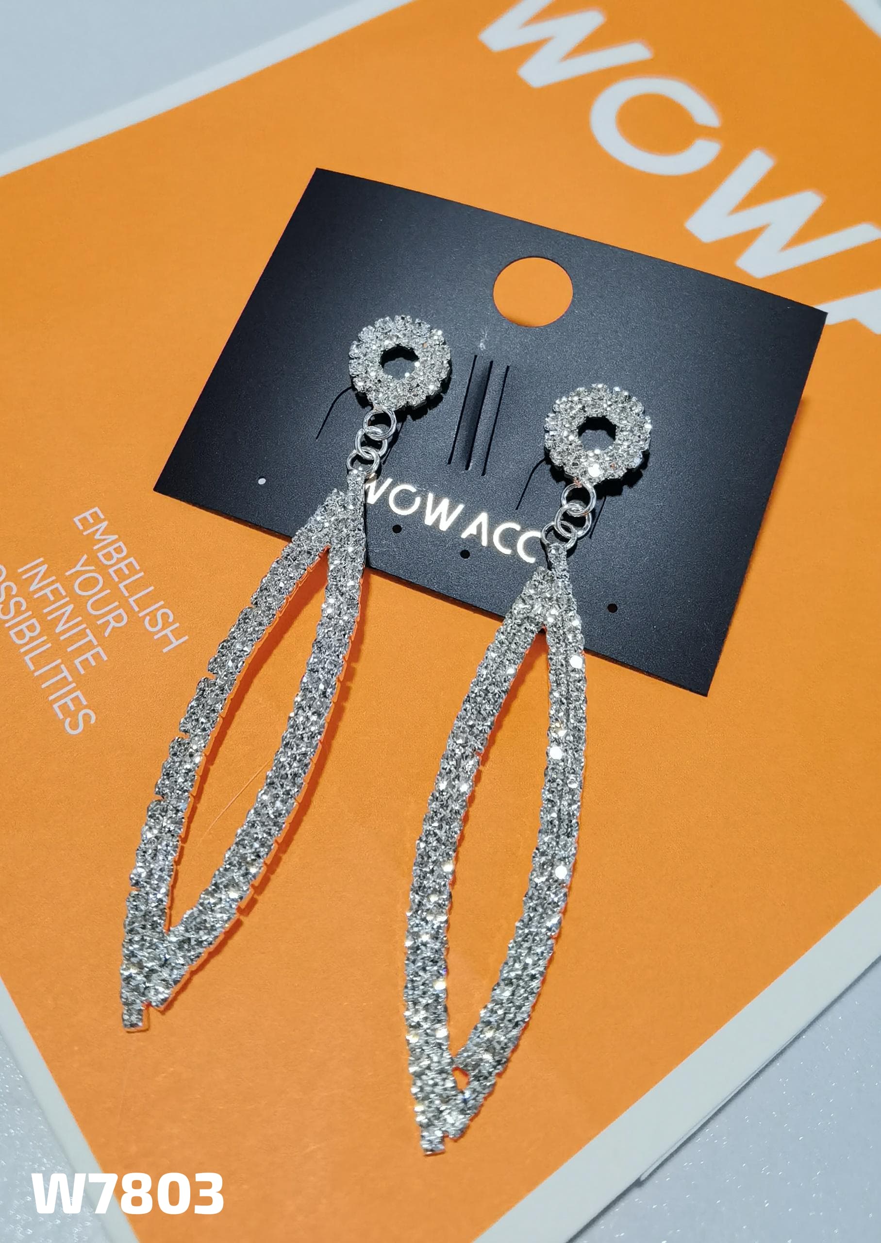 【W7803】04-Non-silver pin earrings-BM16