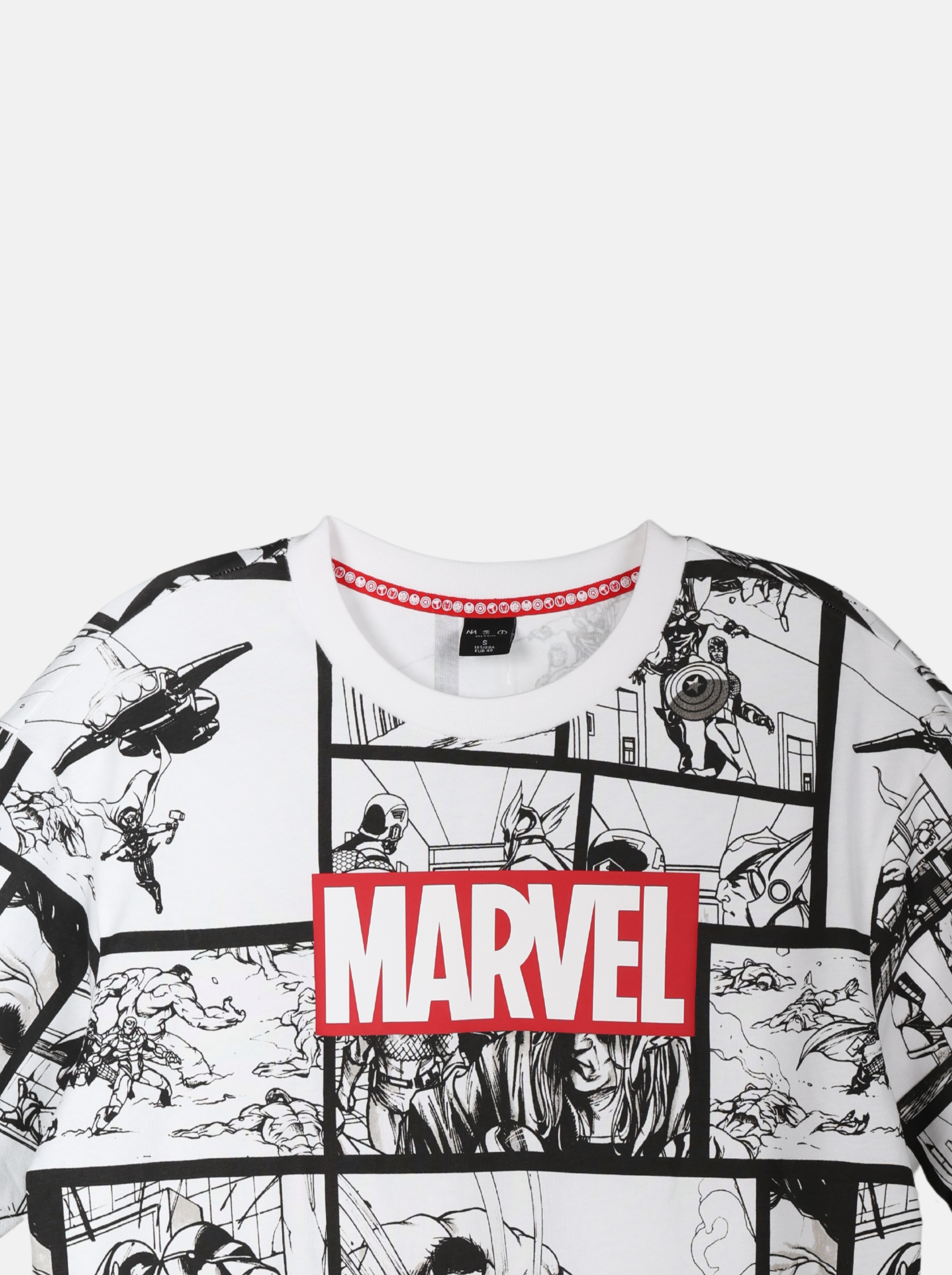 Marvel Comic Men's Knitted T-Shirt (YS30149)