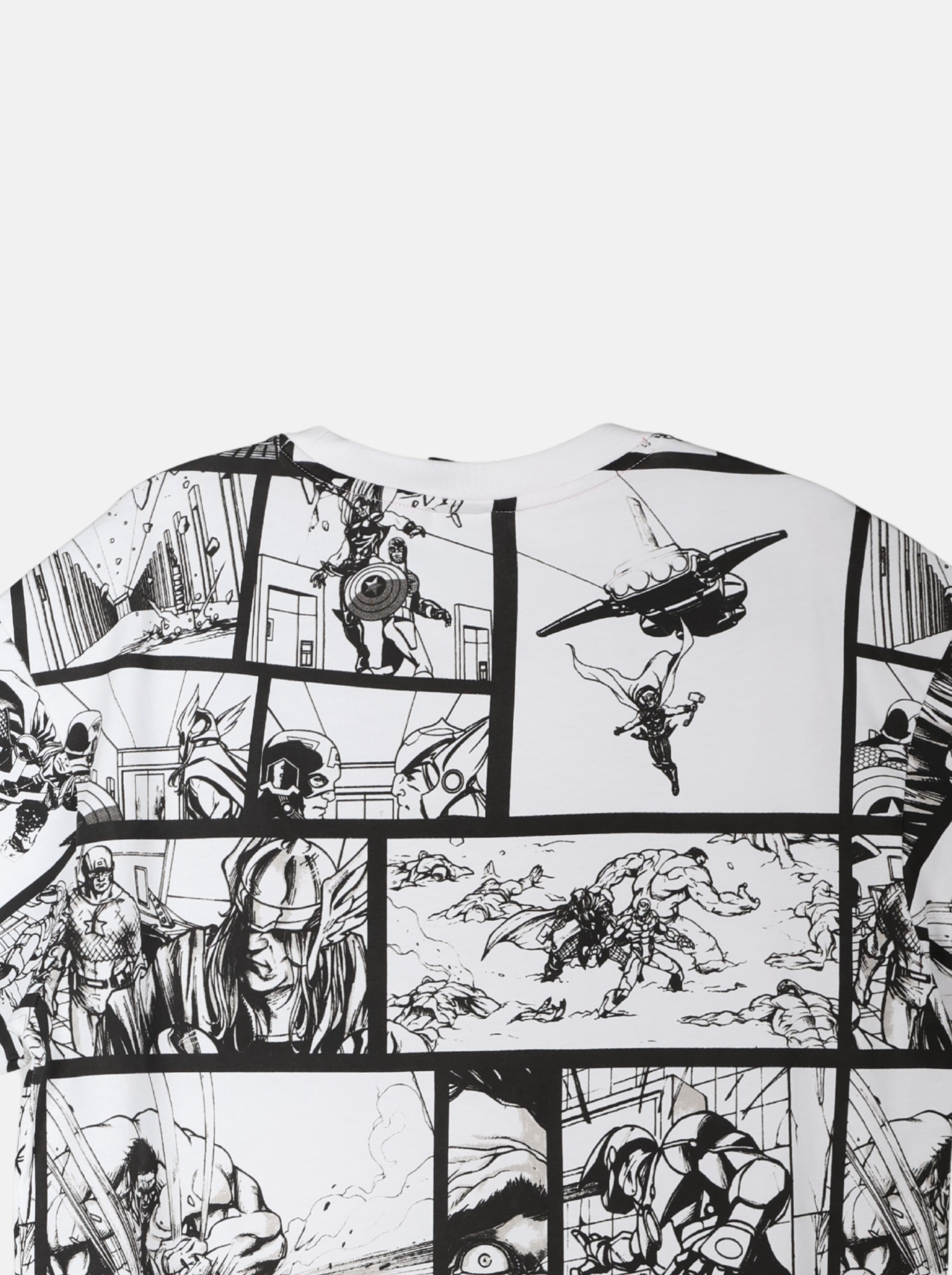 Marvel Comic Men's Knitted T-Shirt (YS30149)