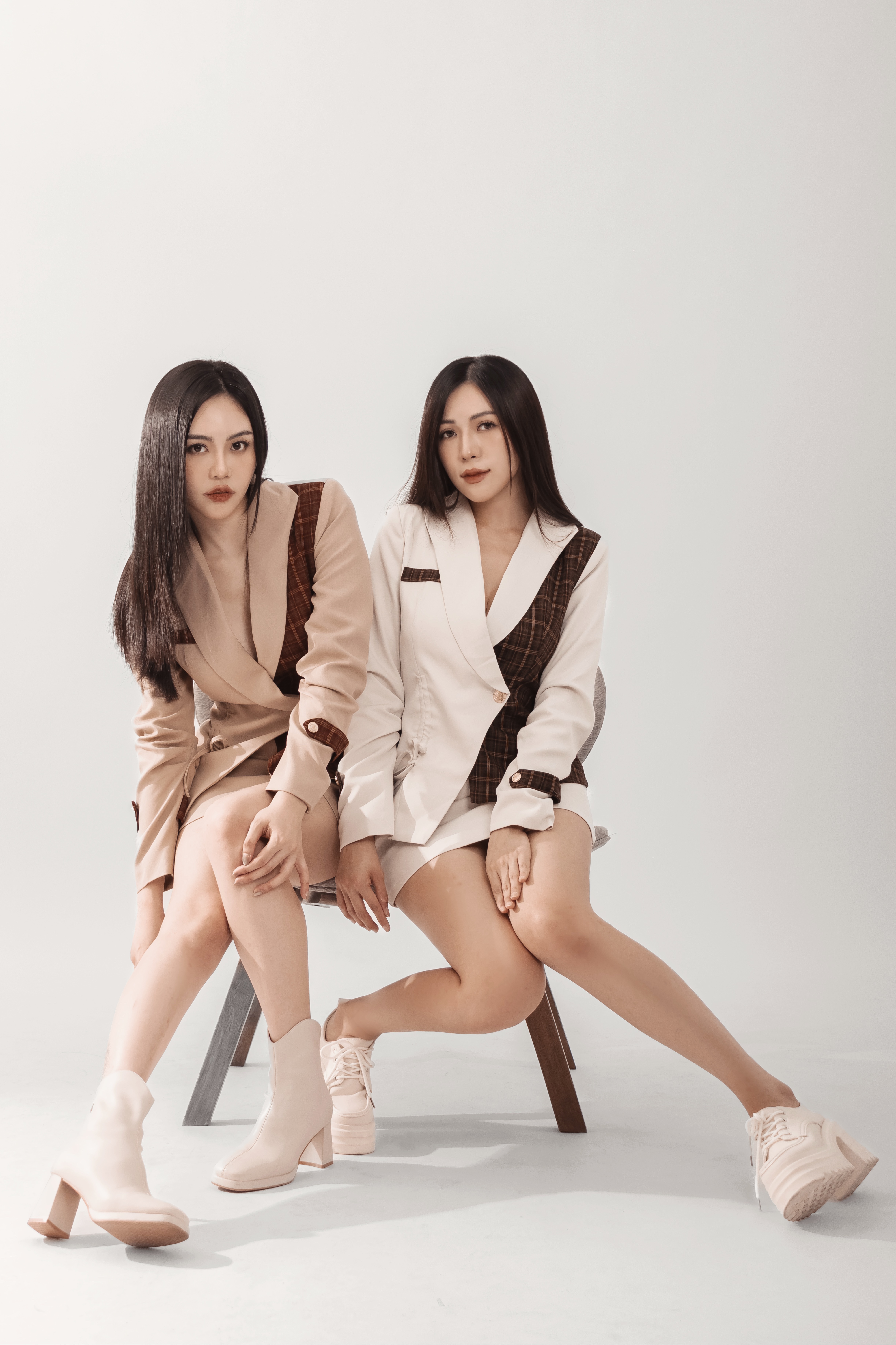 【LBP独家】甜美日系撞色两件套 (ST21443)