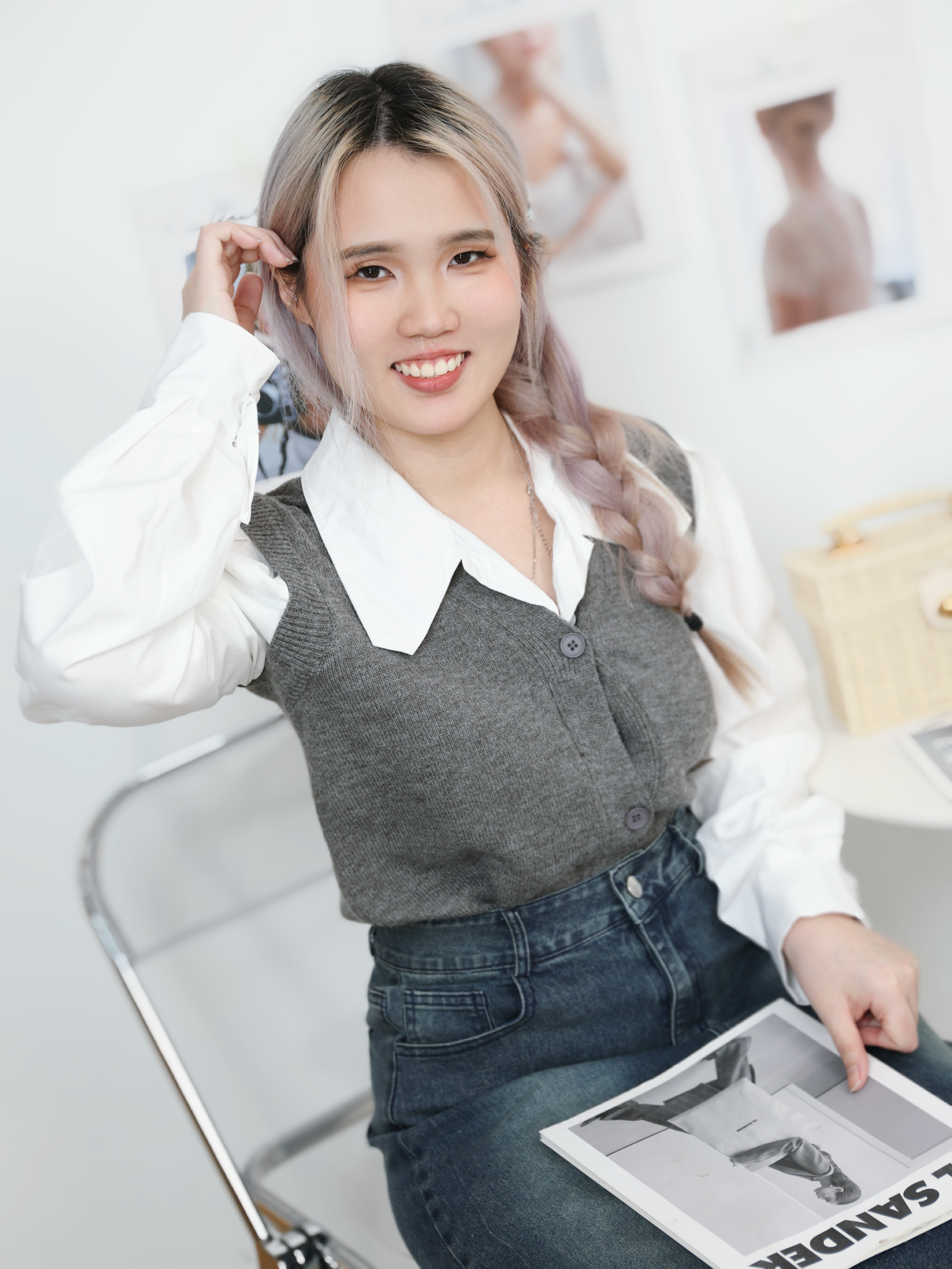 【LBP独家】百搭显瘦A字半身裙 (J3511)-La'Belle Fashion Boutique Sdn Bhd
