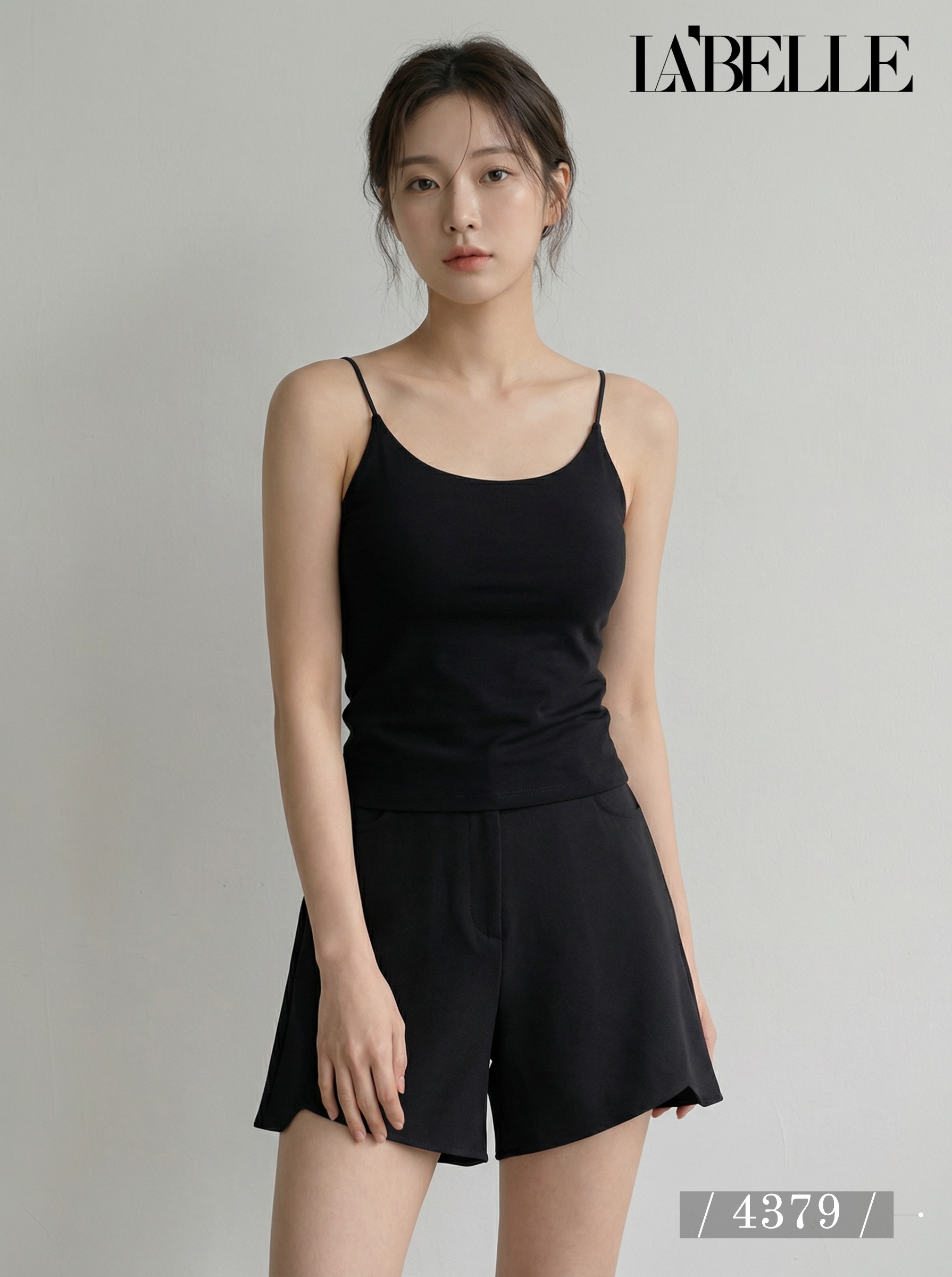 绝美后背V领蕾丝花边吊带内搭  (4379)