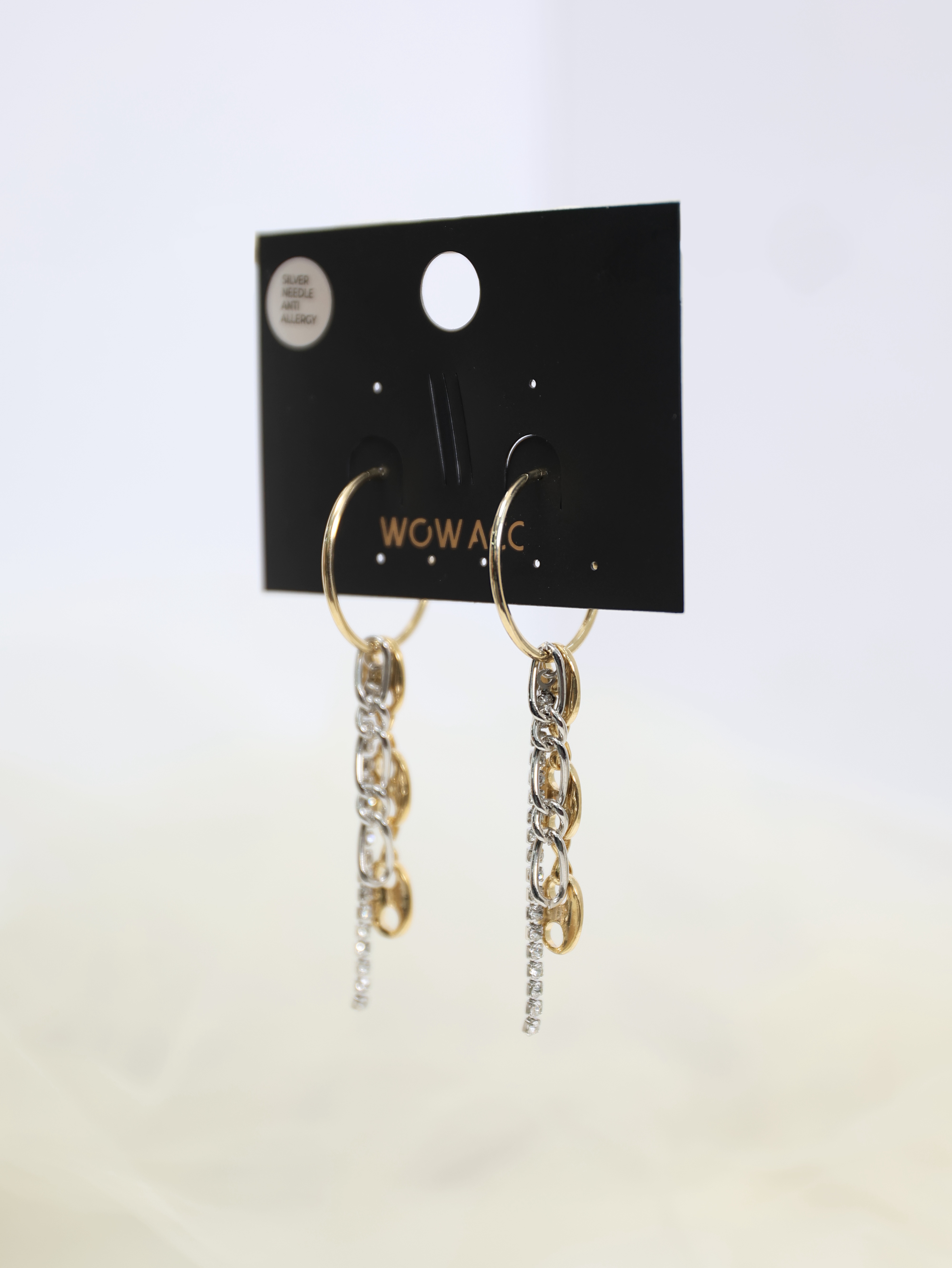 【W87511】02-Alloy Electroplate Earrings - BM15 - Silver Needle
