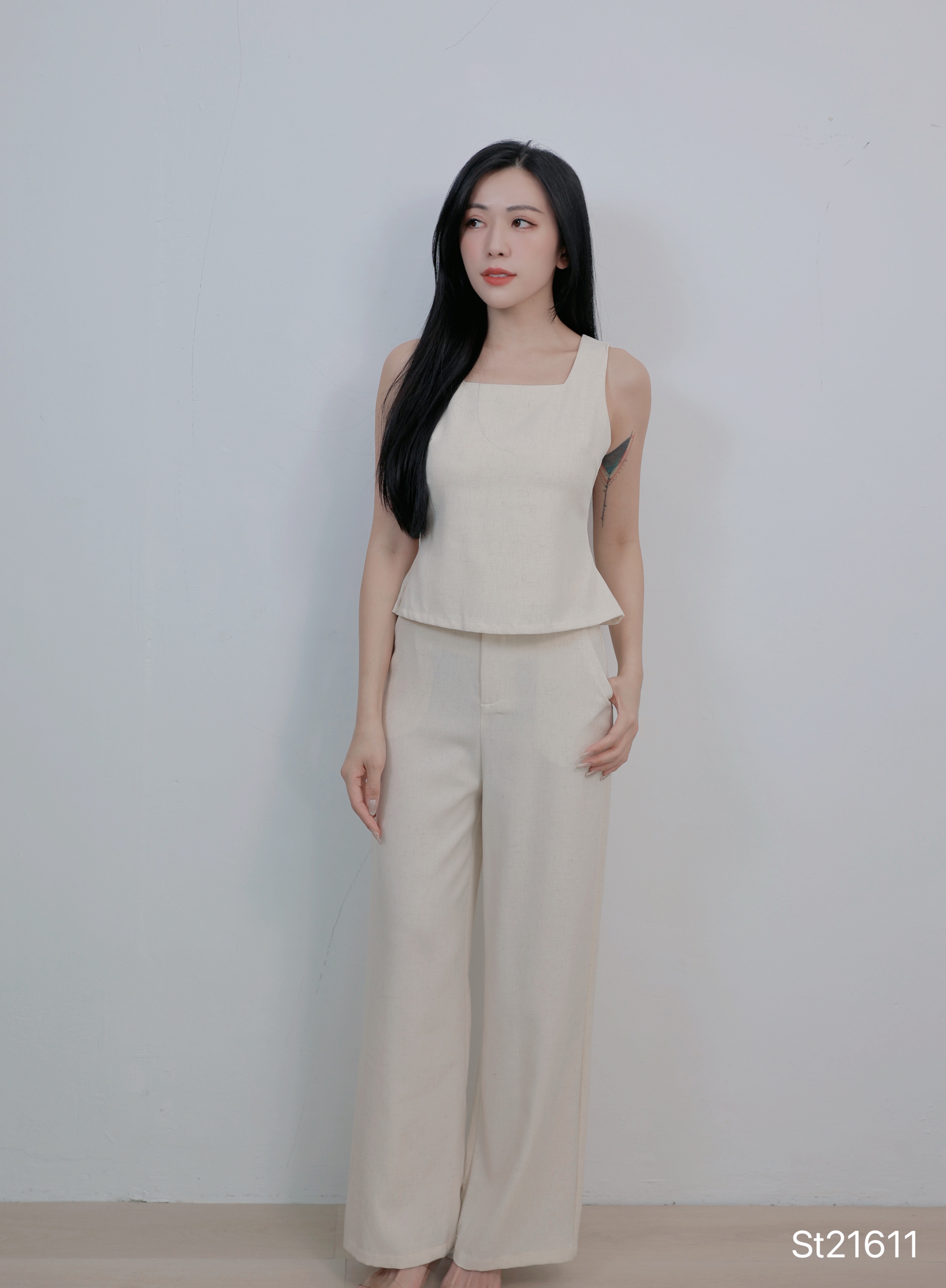 美式简约气质两件套 (ST21611)