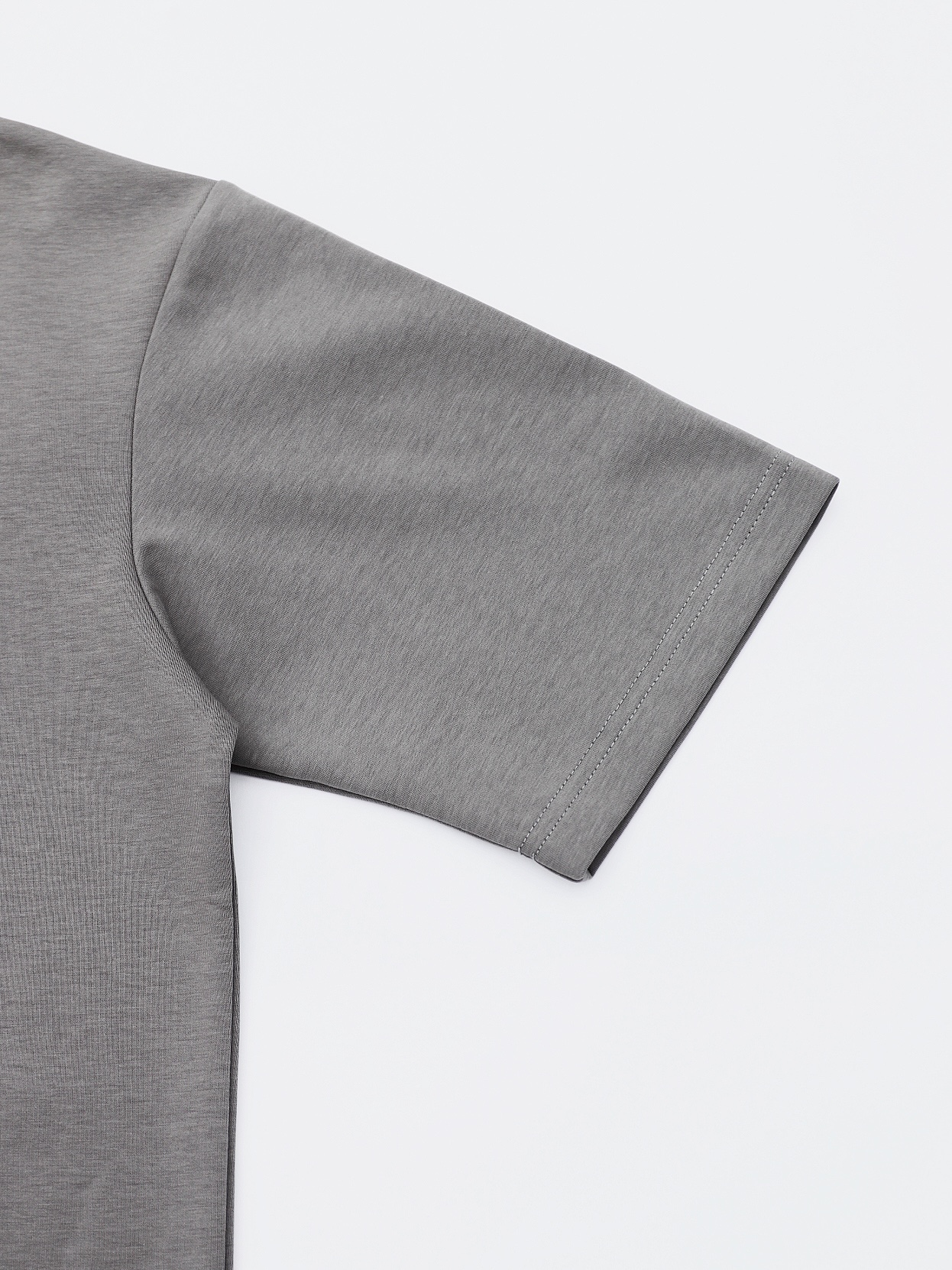 【STICKMEN】舒适圆领宽松OverSize上衣（SM100101 GREY）