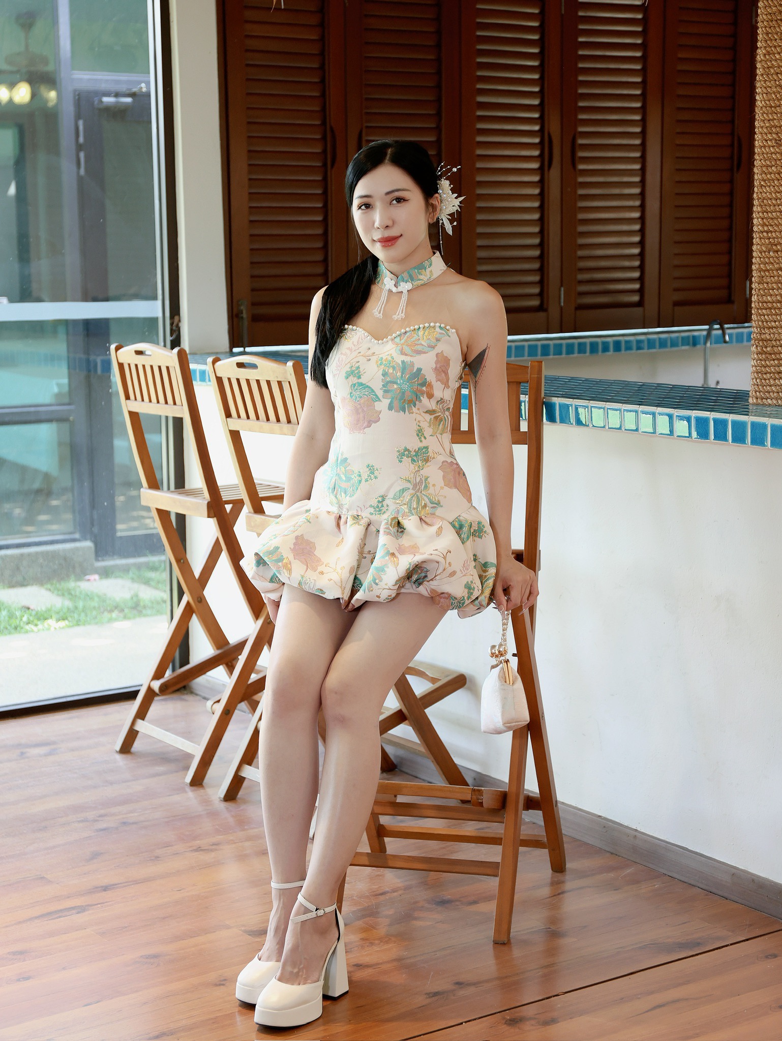 【预购PRE-ORDER】【LBP 独家新年系列】改良版国风旗袍两件套 (ST21553)