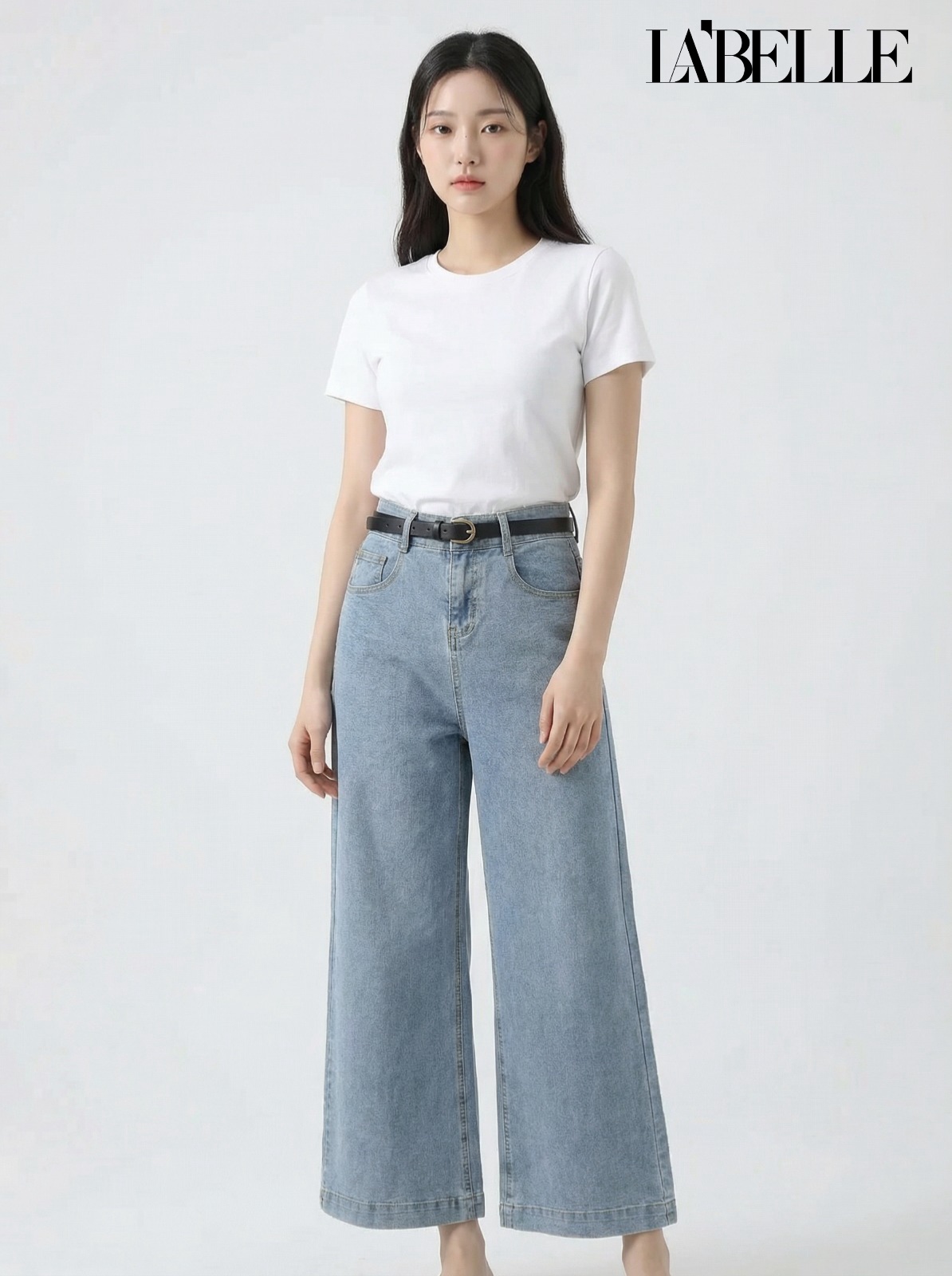 【预购PRE-ORDER】【LBP独家】百搭直筒阔腿高腰长裤 (J3578)