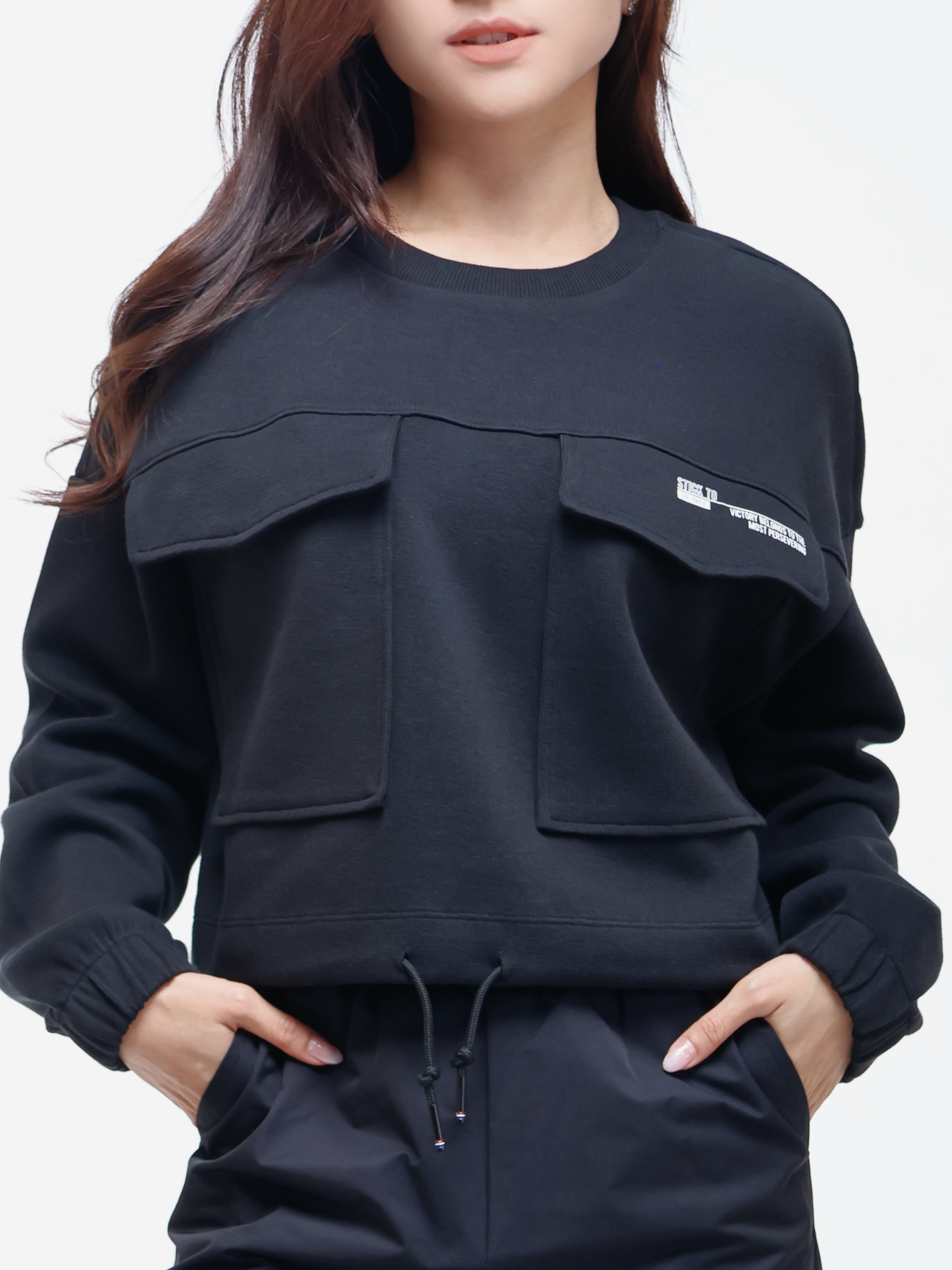 Women's Off-Shoulder Knitted Casual Wear with Little Print（YS30133）