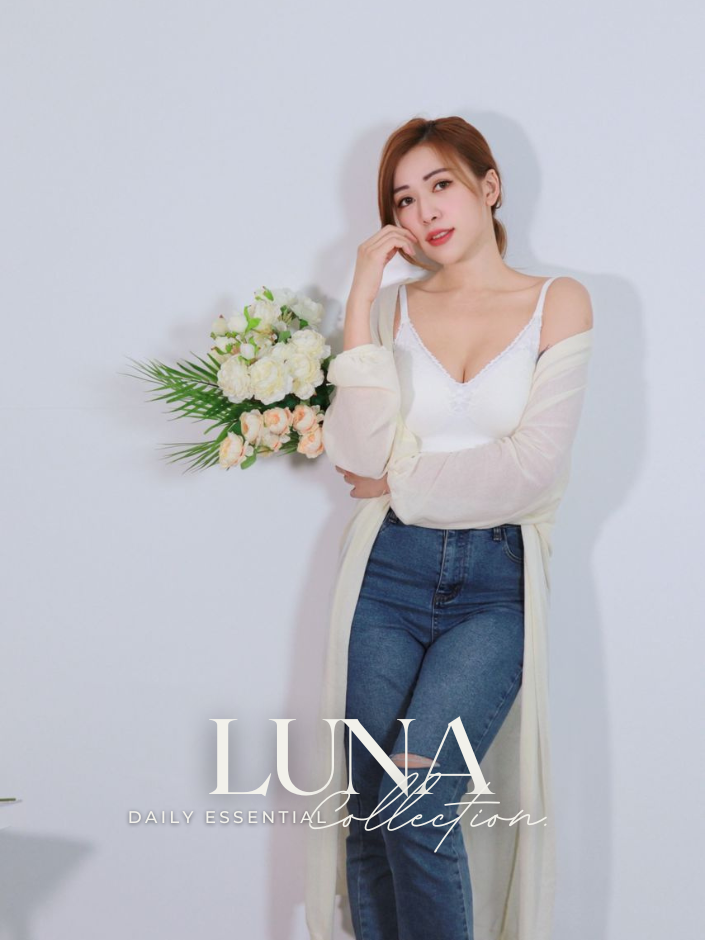 【Luna】简约日常款裸感蕾丝无钢圈无痕内搭 / 胸 露娜（4262）