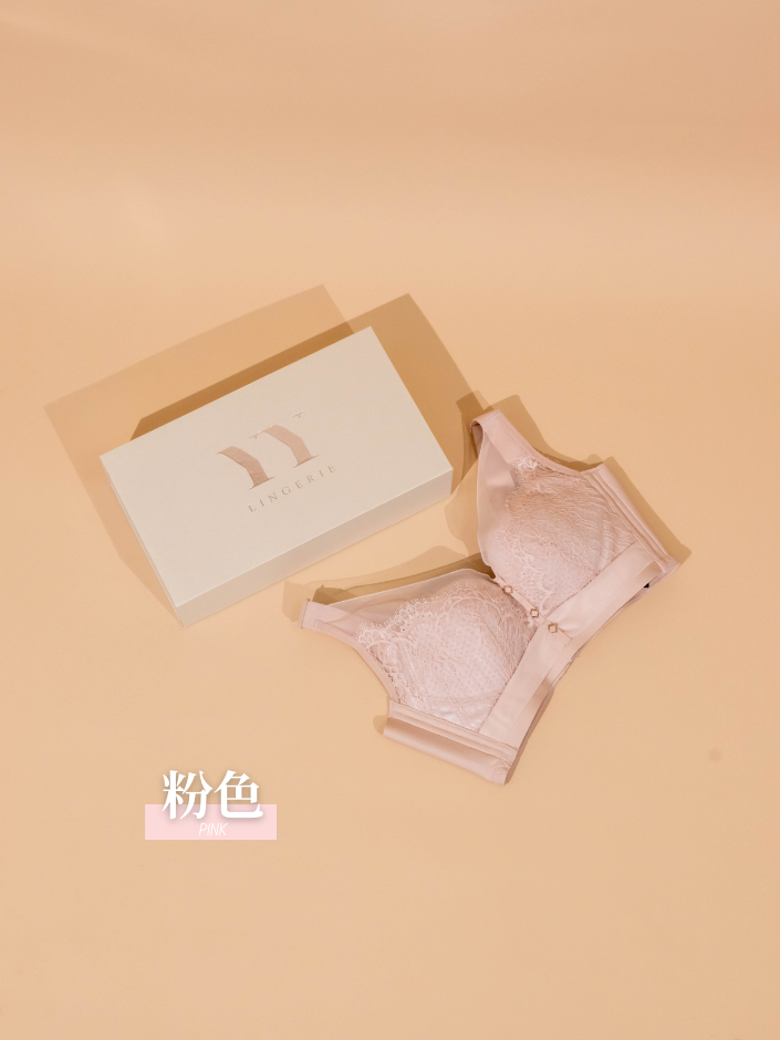 【Rhea】唯美大胸显小蕾丝胸罩（4285）