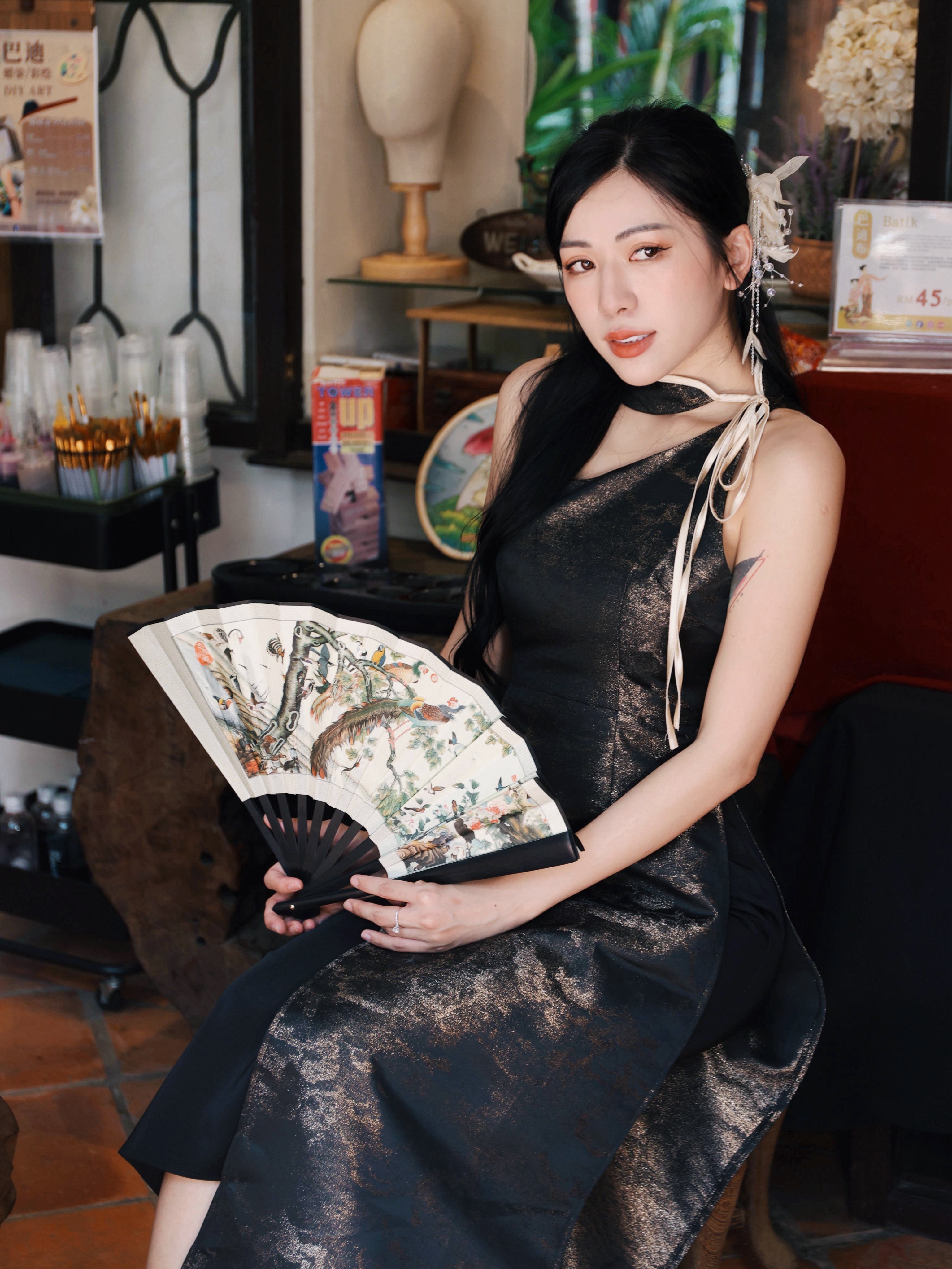 【预购PRE-ORDER】【LBP 独家新年系列】独特国风设计旗袍连身裙 (ST21522)