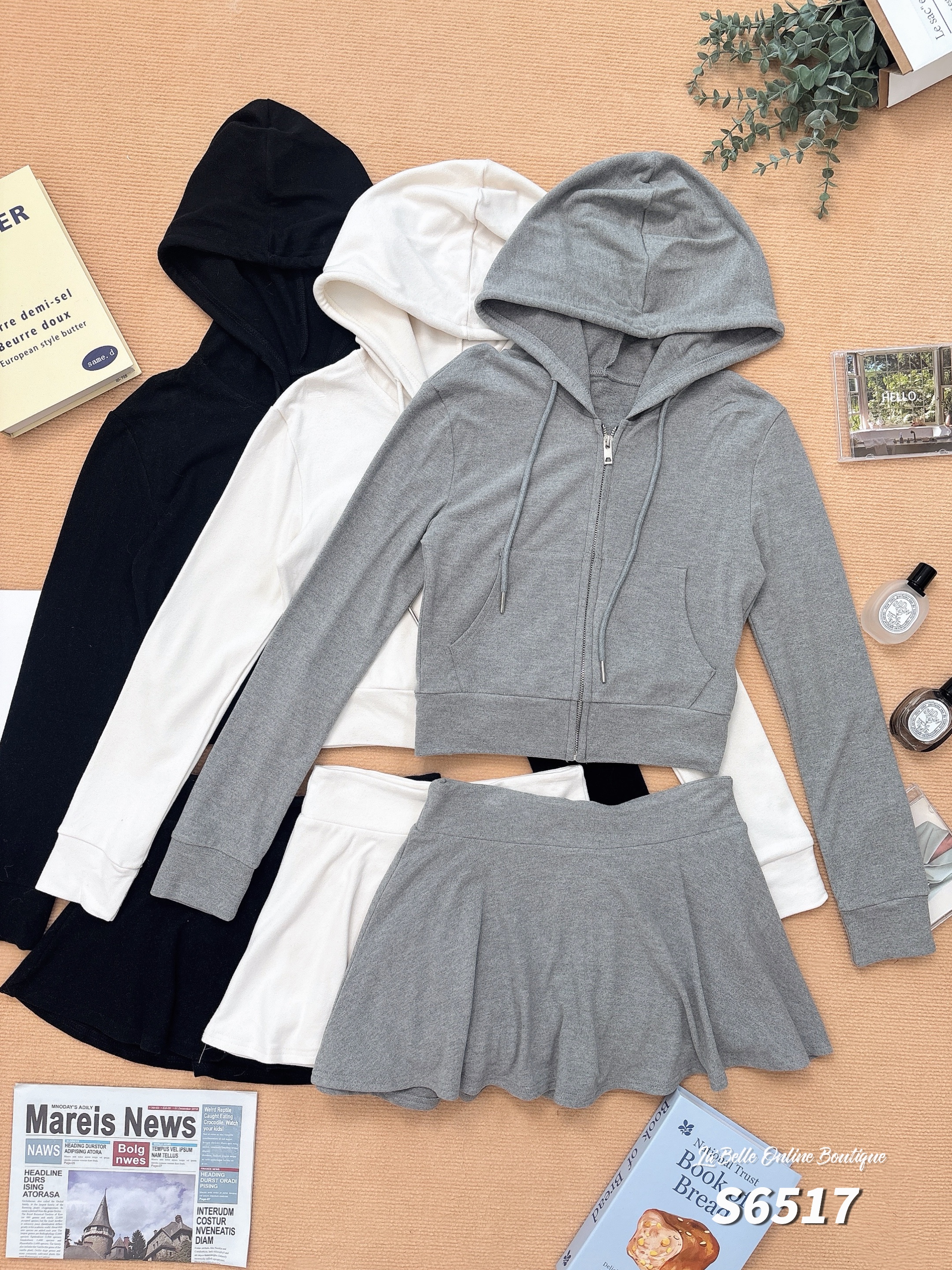 休闲运动风两件套 (S6517)