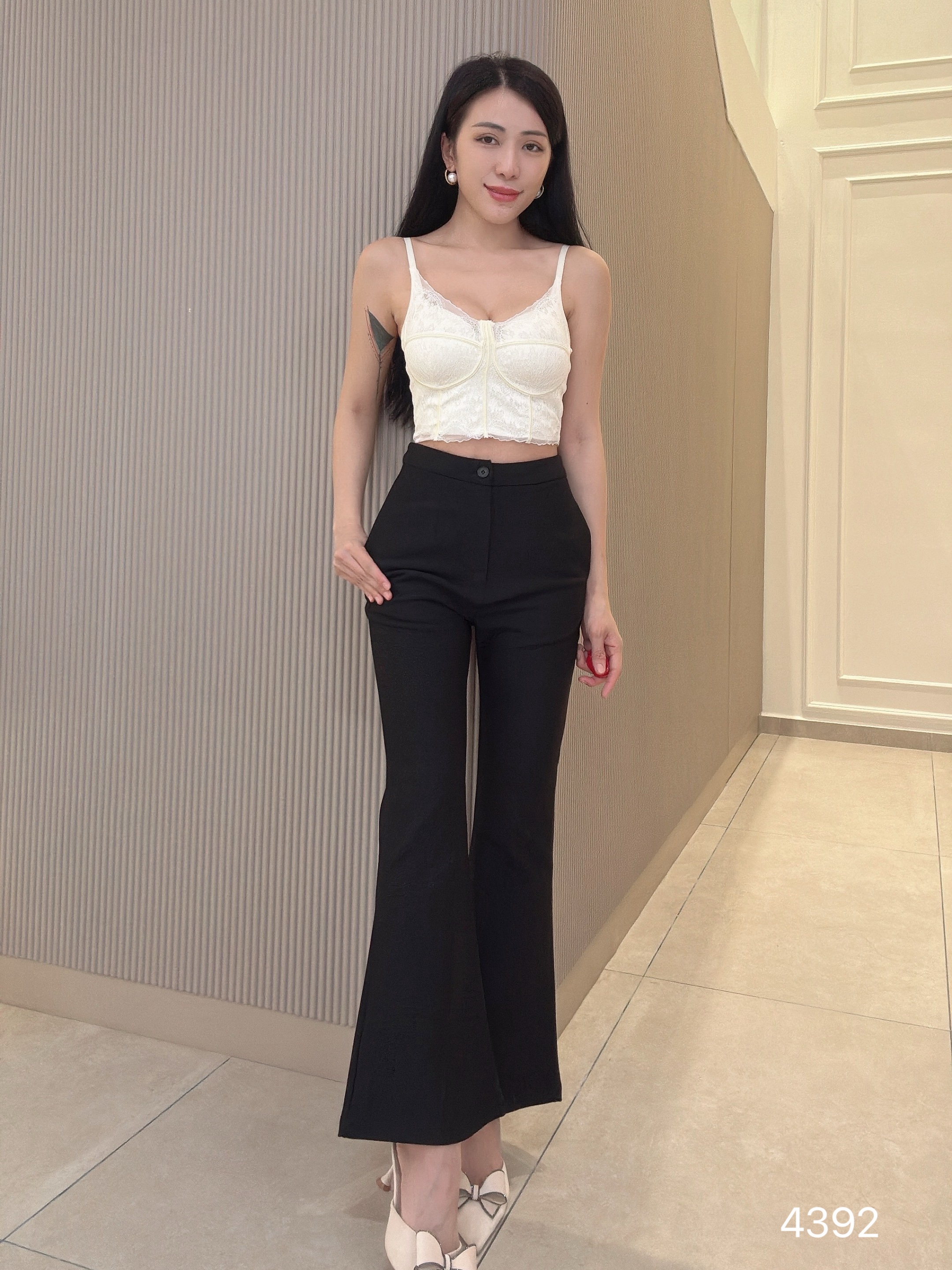 【预购PRE-ORDER】高级蕾丝立体杯塑形马甲内搭 (4392)
