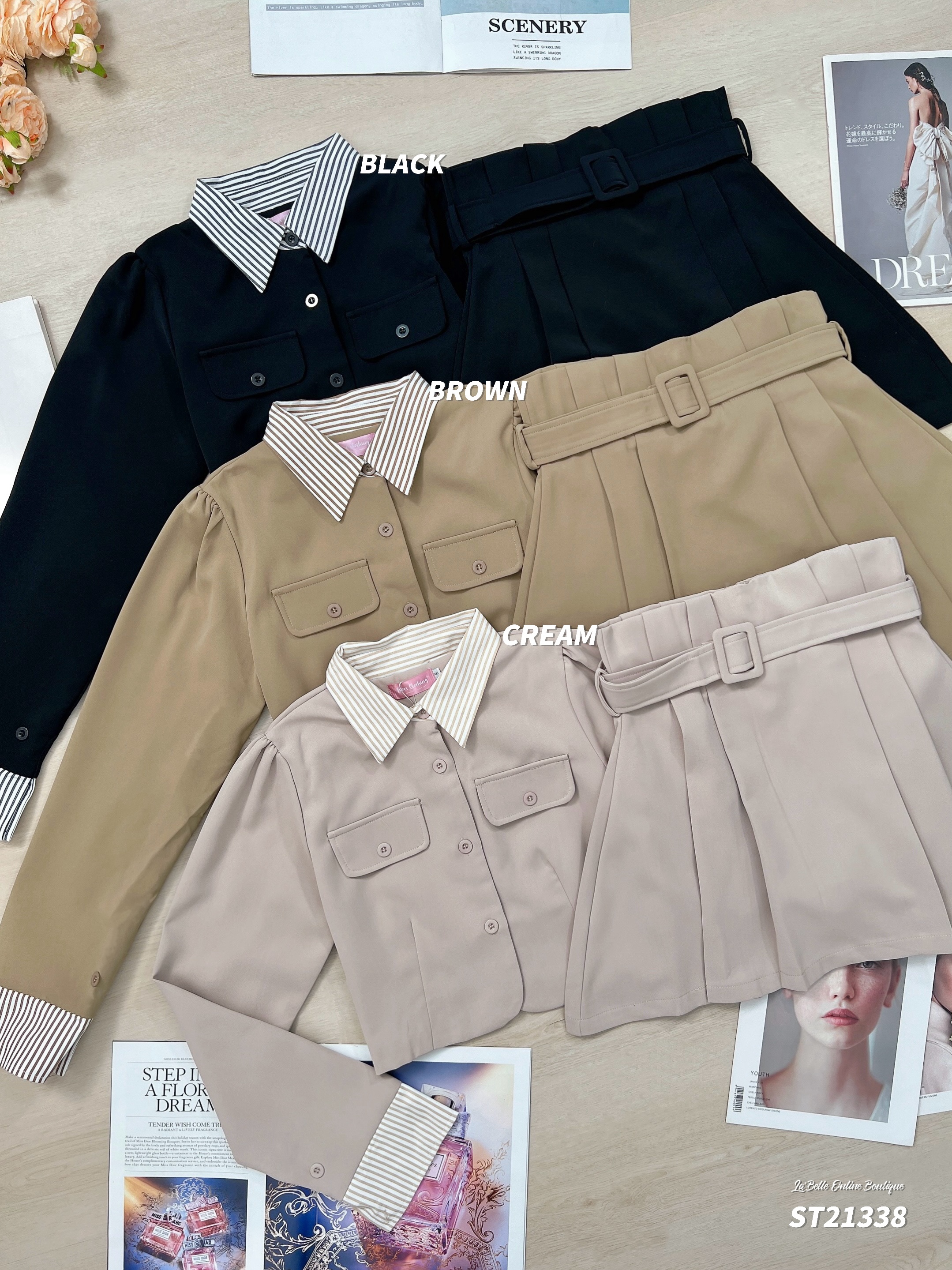 韩系气质两件套 (ST21338)