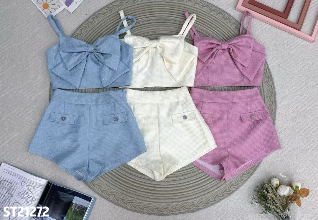 法式甜美两件套 (ST21272)