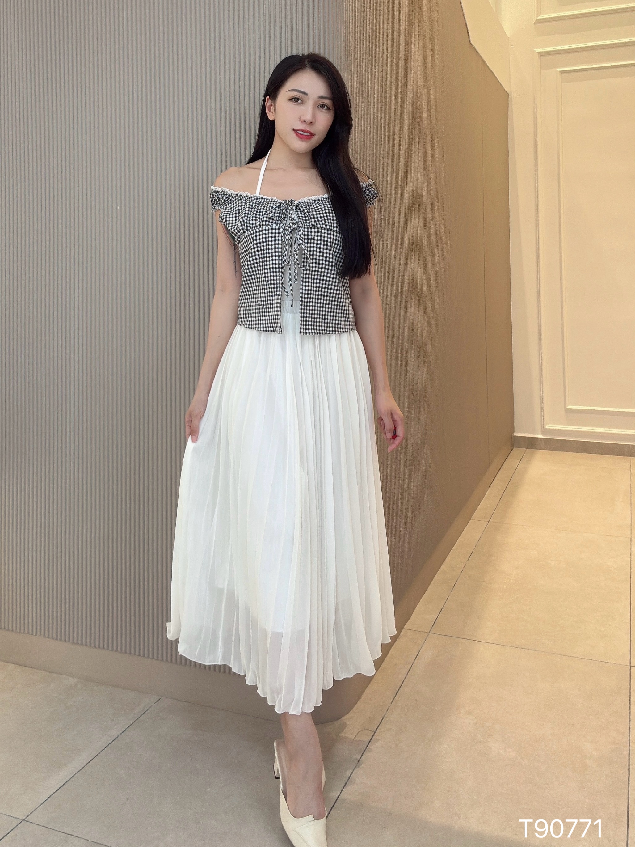 甜美减龄风两件套 (T90771)