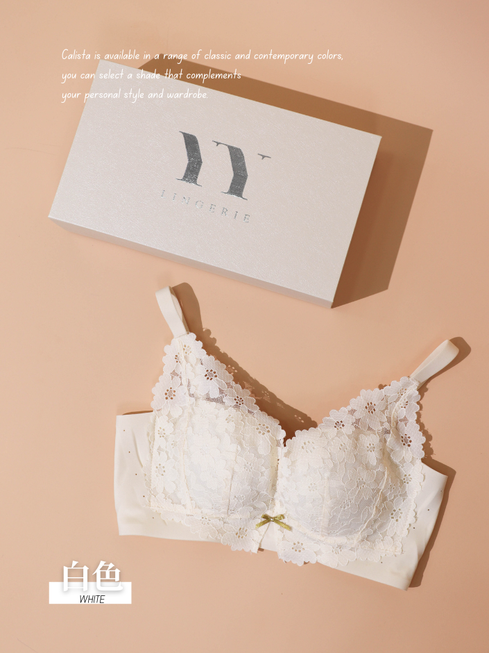 【CALISTA】温柔舒适感调整型蕾丝胸罩 (4307)
