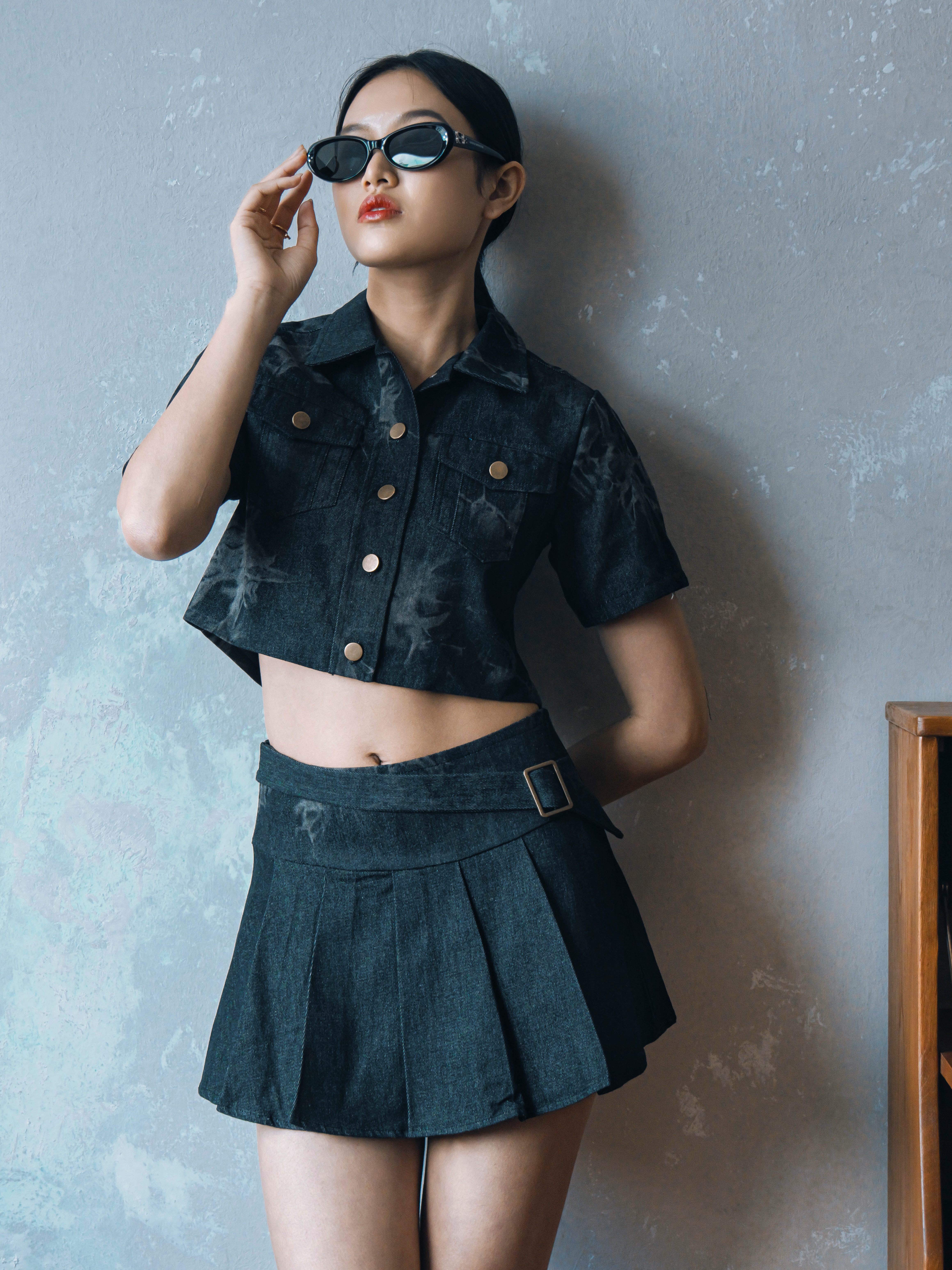 【预购PRE-ORDER】【LBP 独家情侣款系列】独特扎染牛仔两件套 (ST21554)