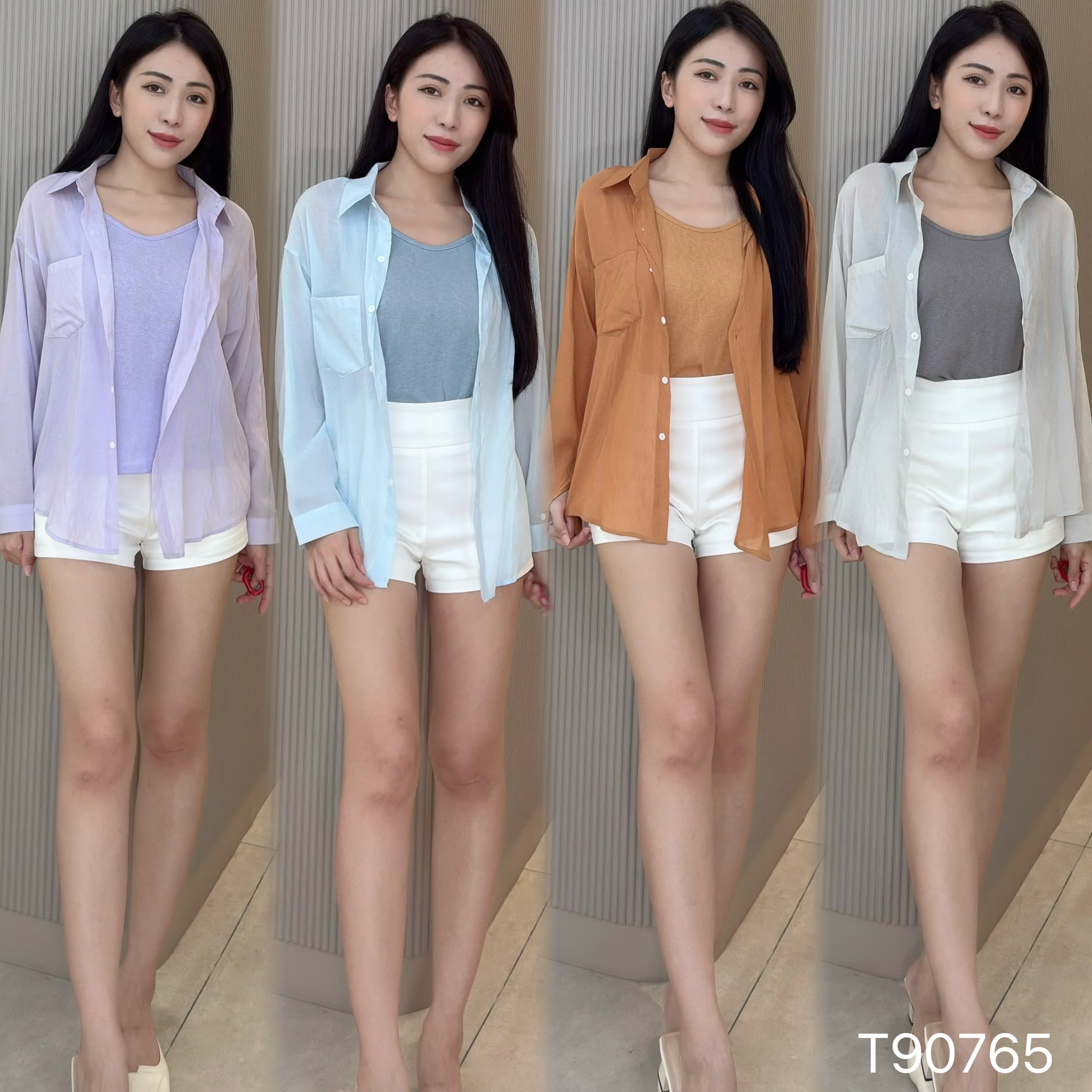 慵懒风百搭两件套 (T90765)