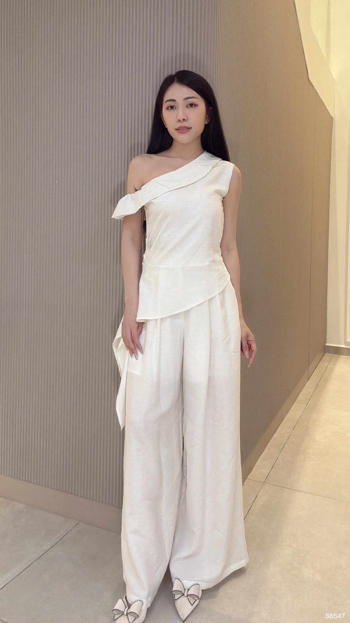 法式慵懒风两件套 (S6547)