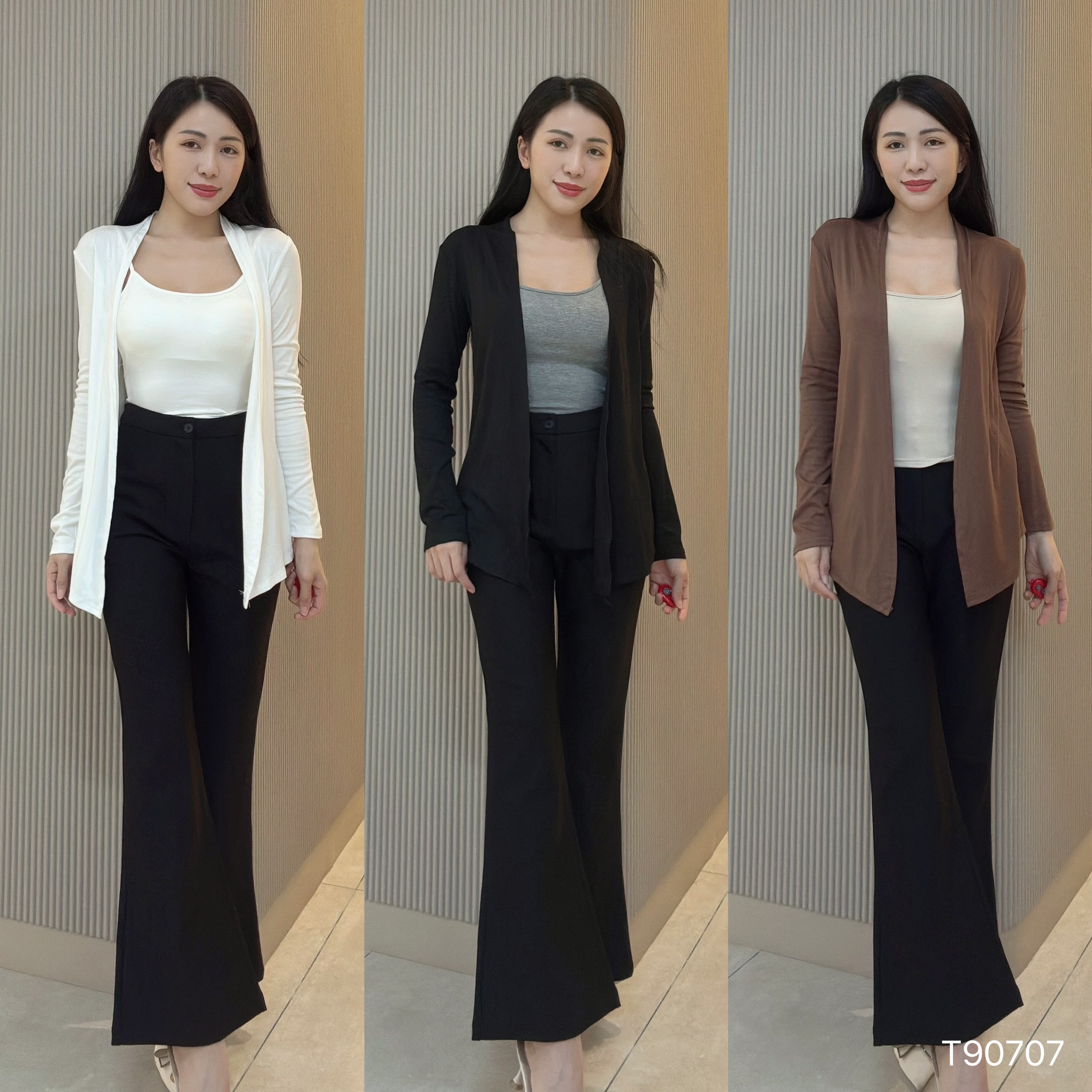 韩系松弛感两件套 (T90707)