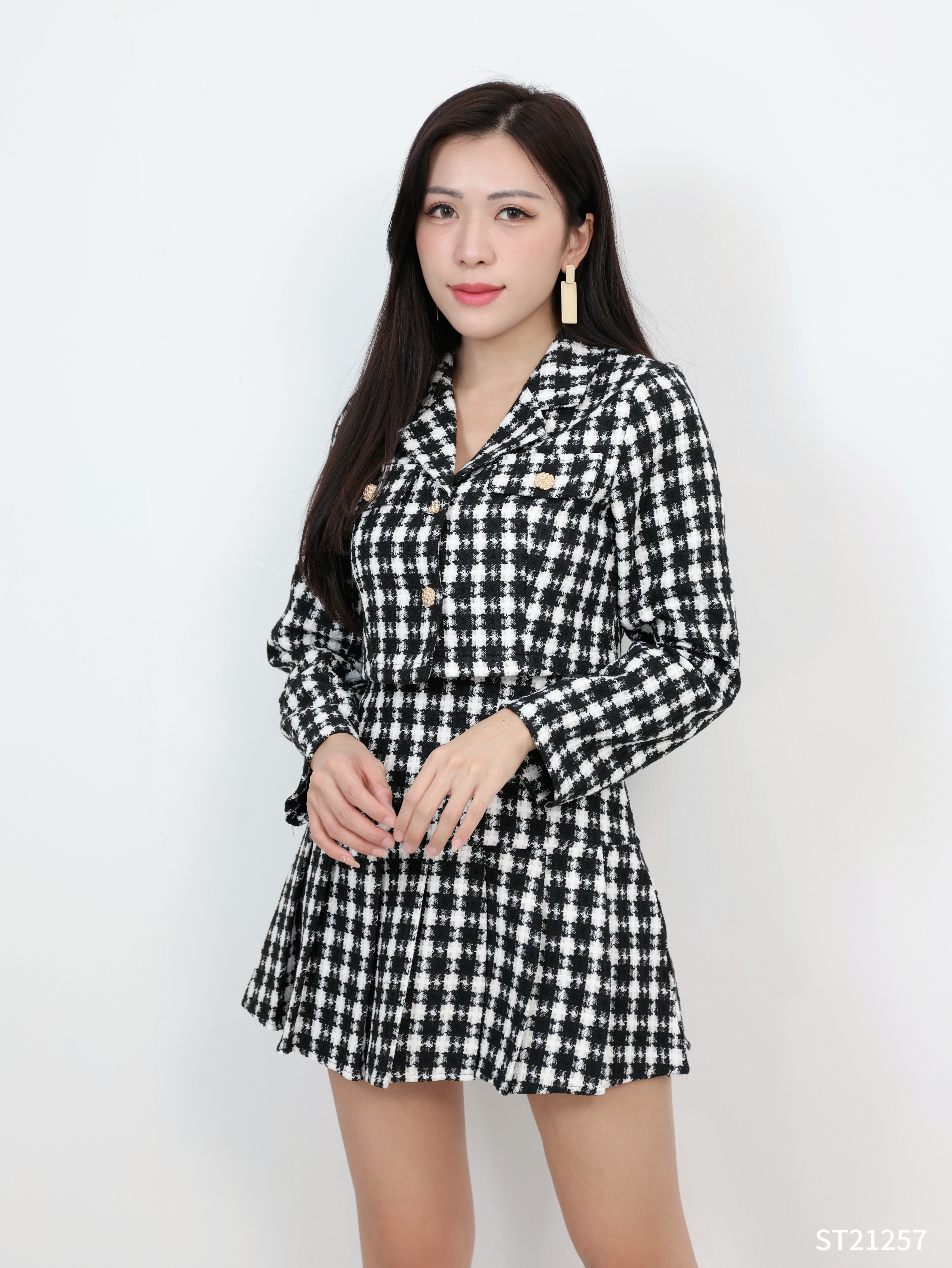 【LBP独家】高端减龄小香风两件套 (ST21257)-La'Belle Fashion Boutique Sdn Bhd