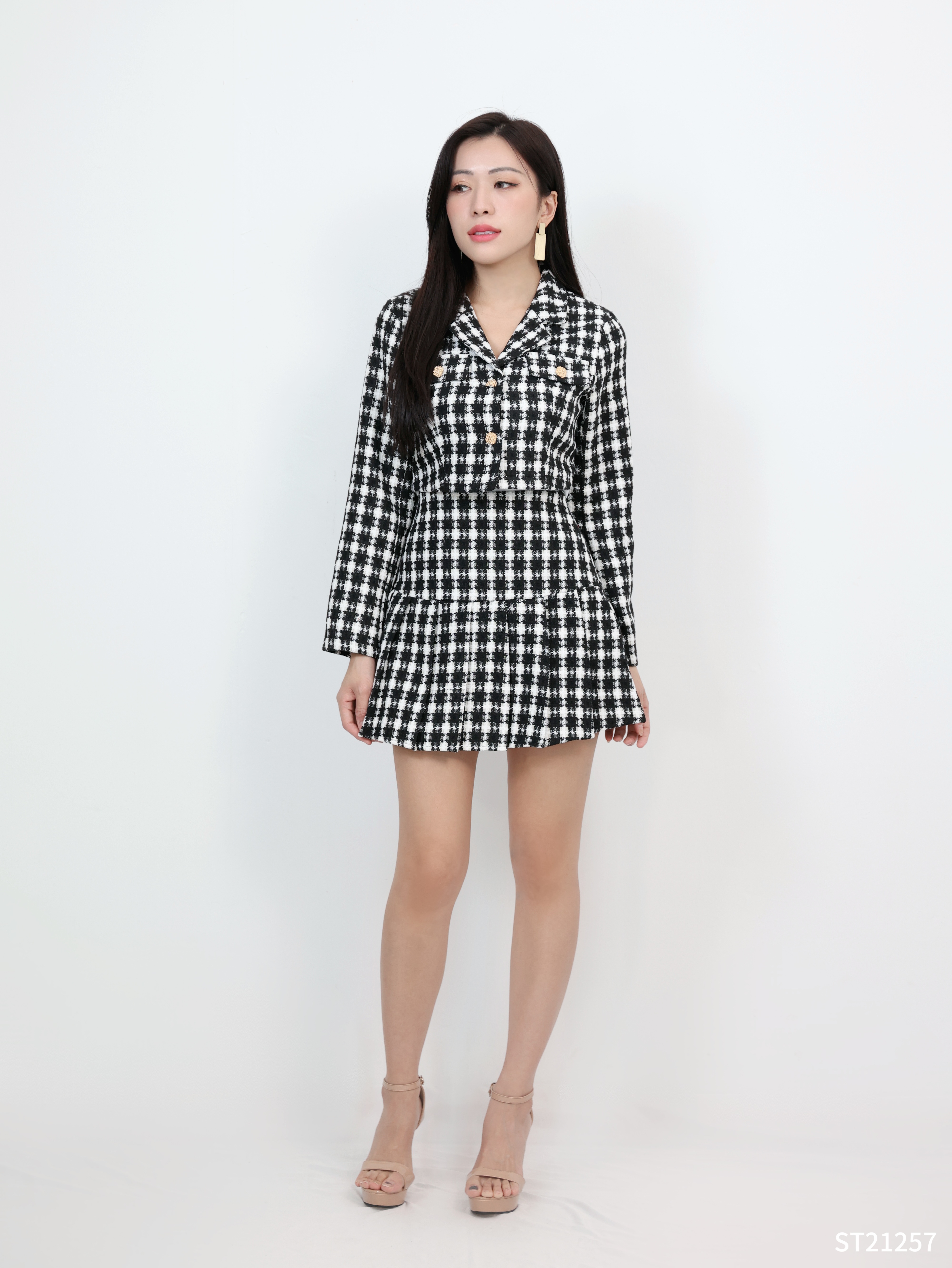 【LBP独家】高端减龄小香风两件套 (ST21257)-La'Belle Fashion Boutique Sdn Bhd