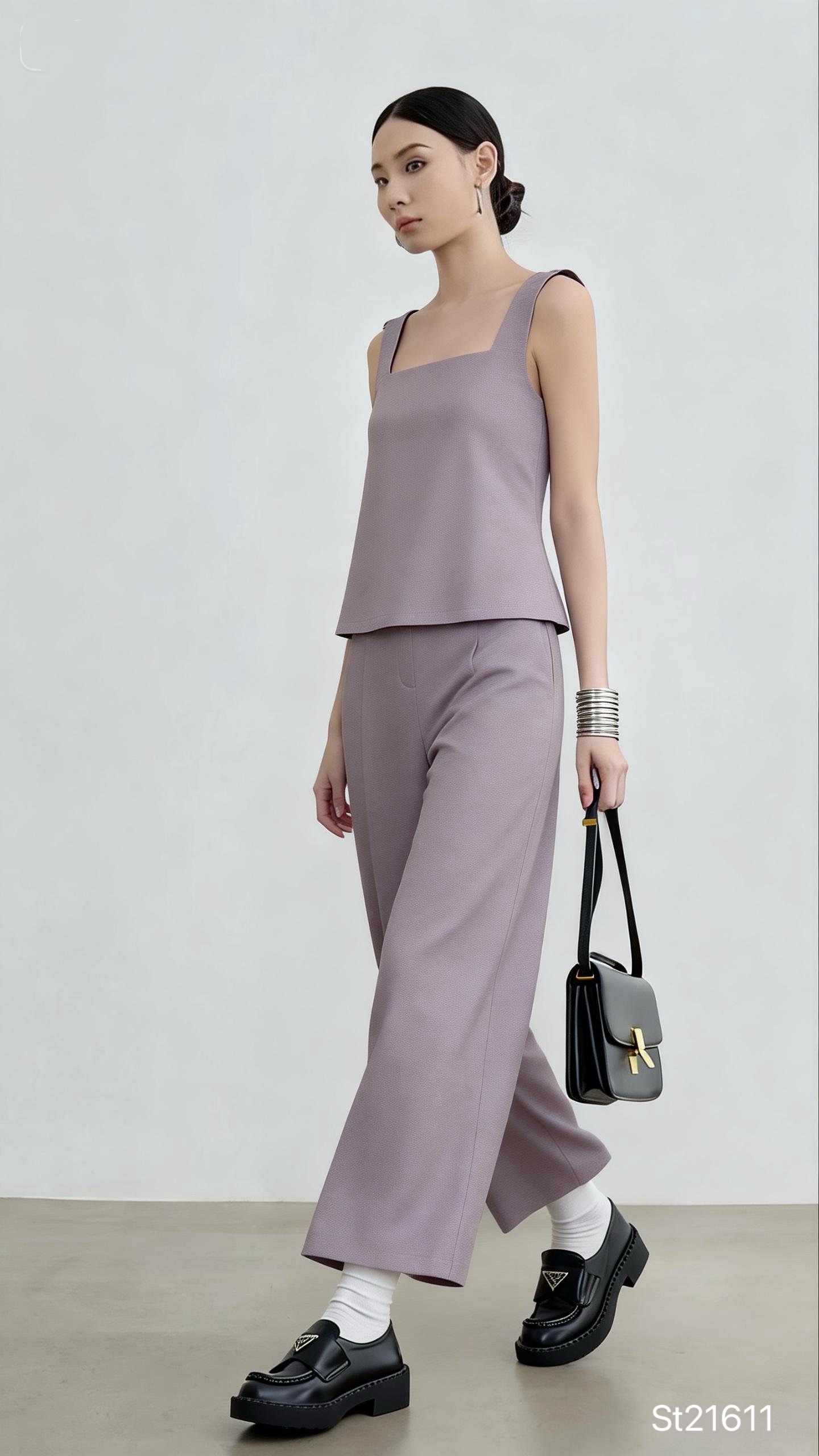 美式简约气质两件套 (ST21611)