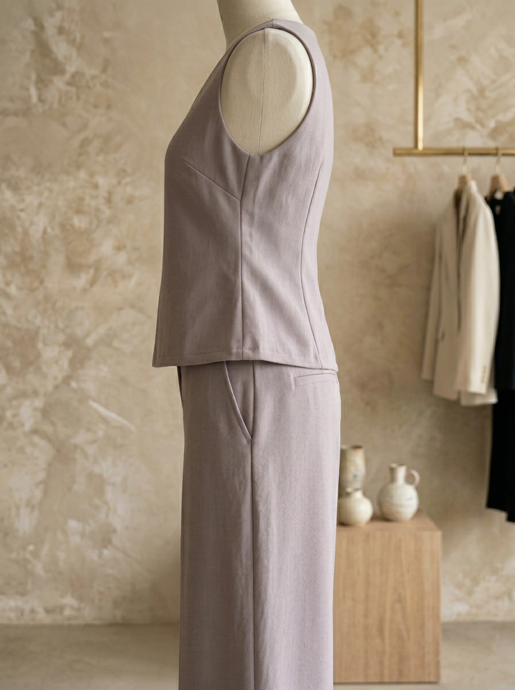 美式简约气质两件套 (ST21611)