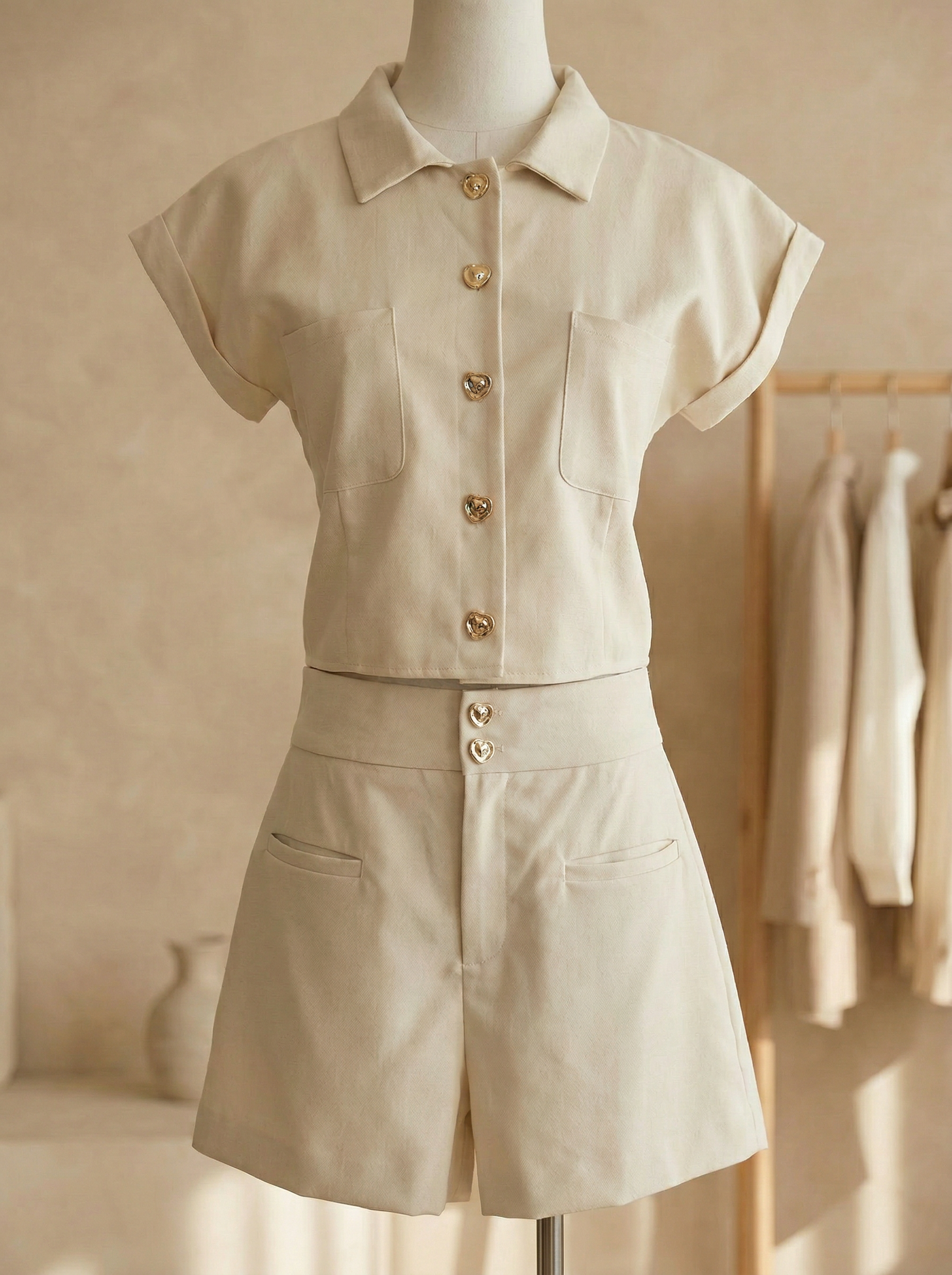 百搭纯欲风两件套 (ST21614)